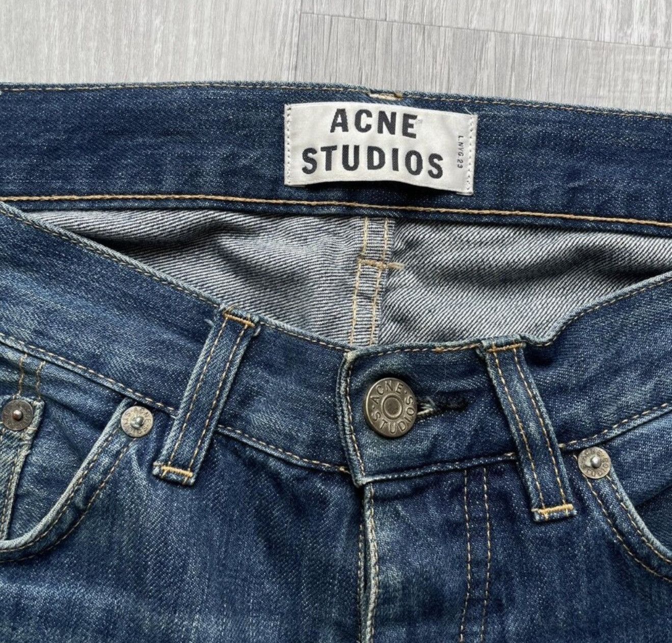 Acne Studios Vintage Acne Studios Slim Jeans Size US 31 - 3 Thumbnail
