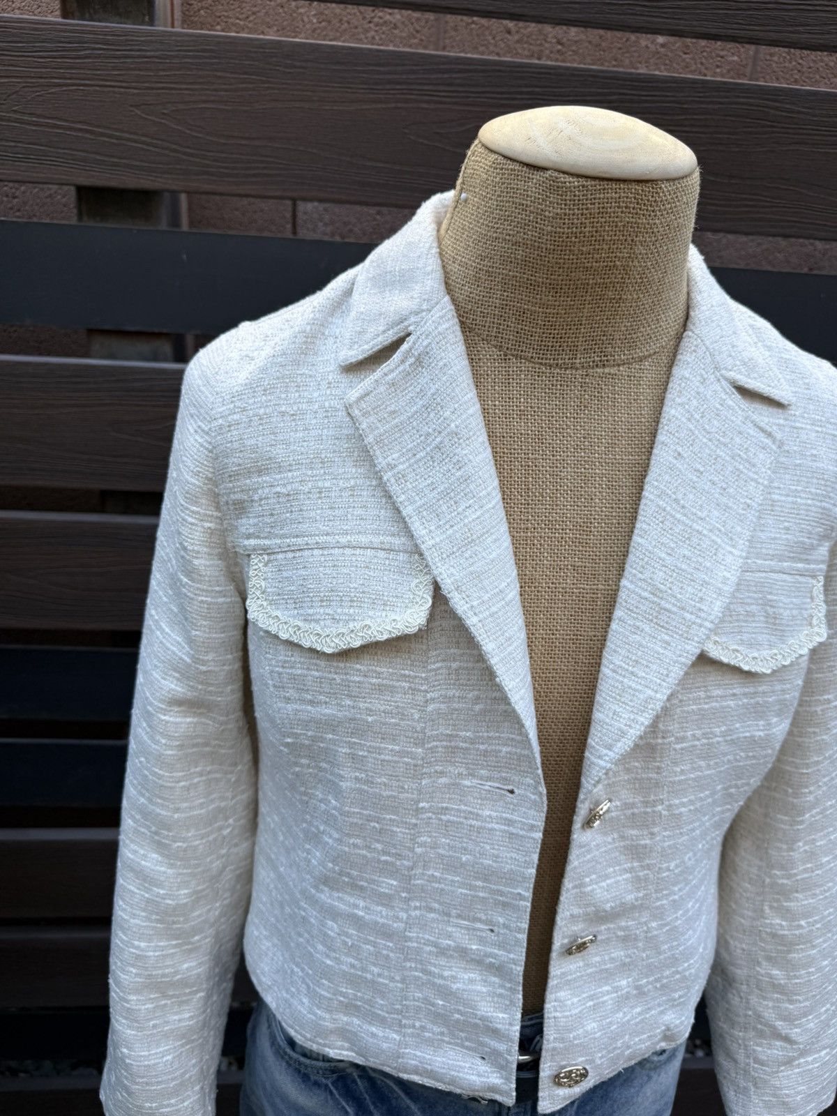 Other Chic Halogen Textured Tweed Blazer – Size Medium Size M / US 6-8 / IT 42-44 - 5 Thumbnail