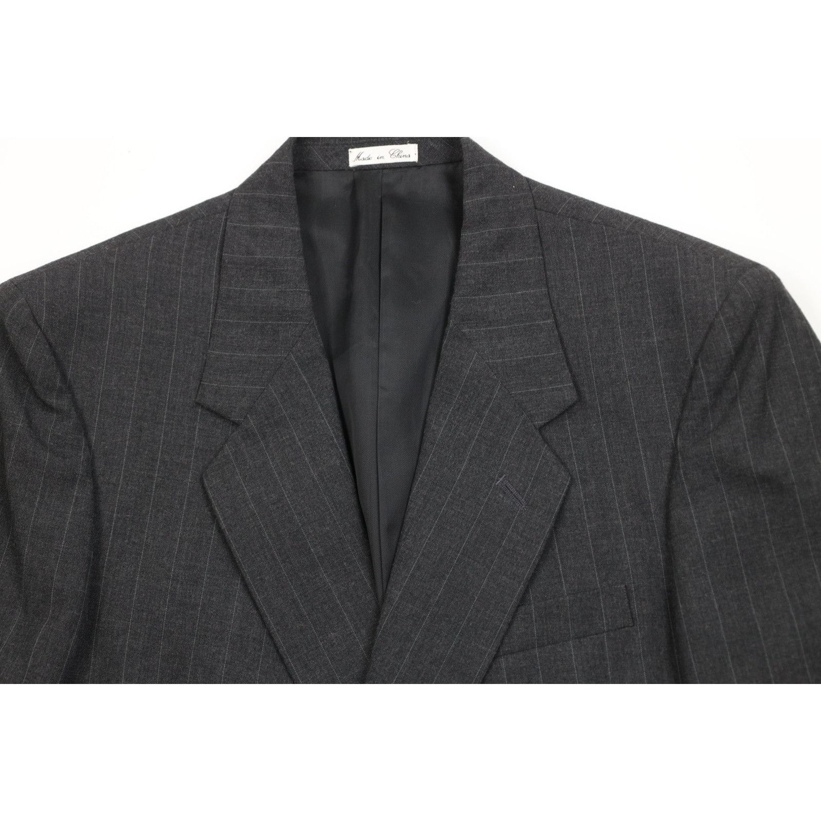 Vintage Vintage 90s Streetwear 2 Piece Wool Blend Wedding Suit Size 40R - 3 Thumbnail
