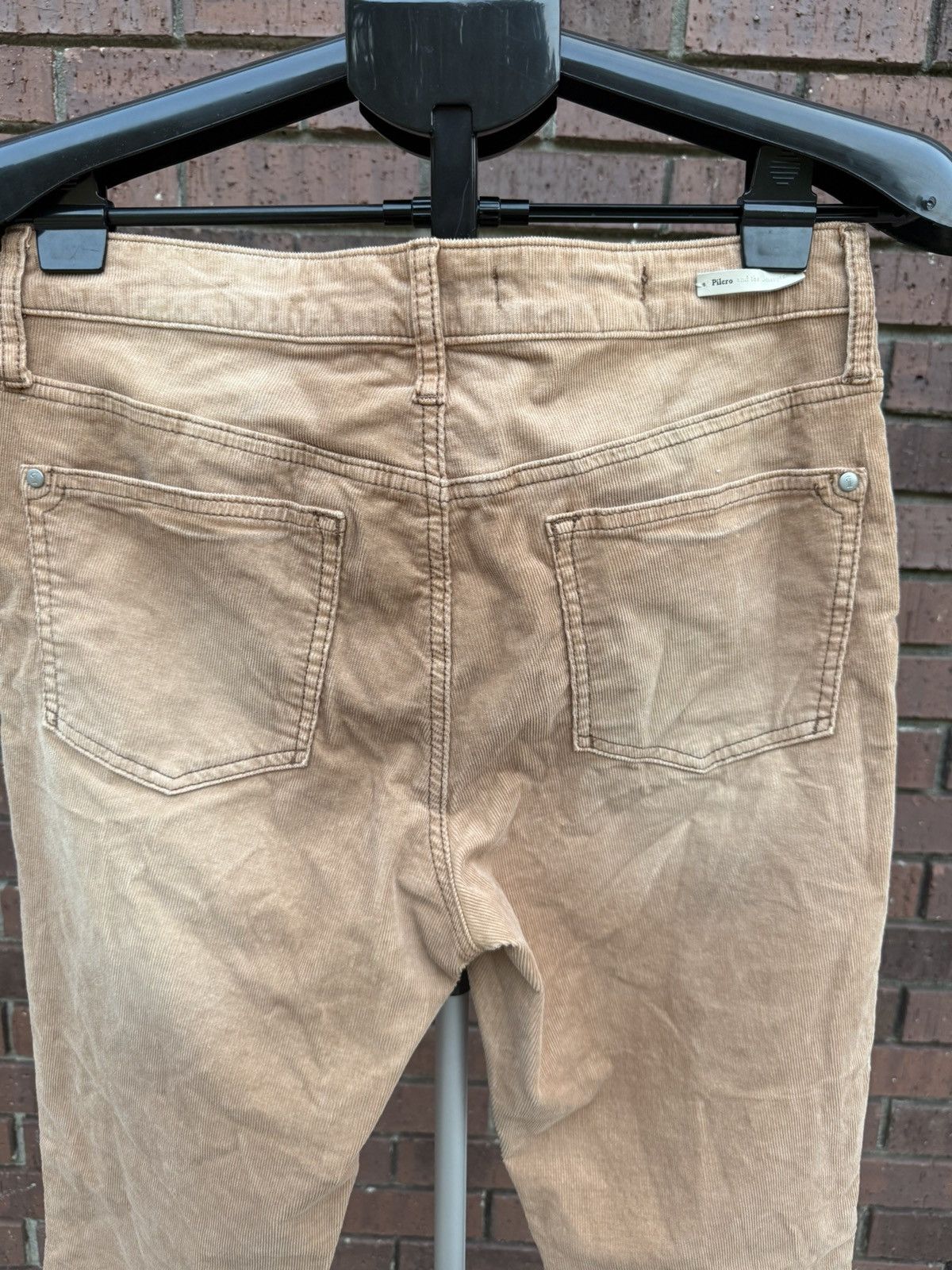 Anthropologie Pilcro Letterpress Anthropologie Script Corduroy Pants Tan Size 30" / US 8 / IT 44 - 5 Thumbnail