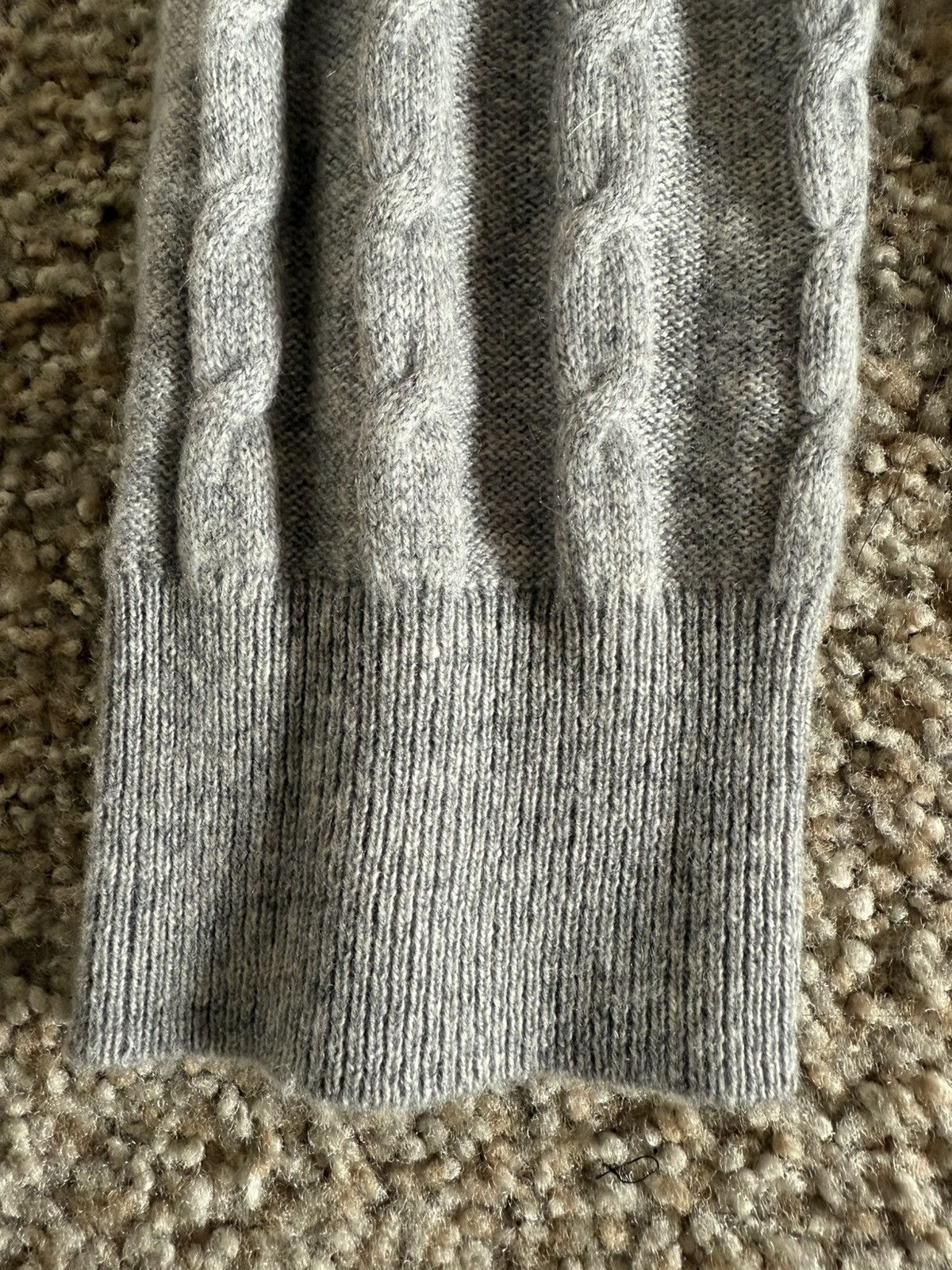 ATM Anthony Thomas Melillo Cashmere Cable Knit Sweater Size US S / EU 44-46 / 1 - 3 Thumbnail