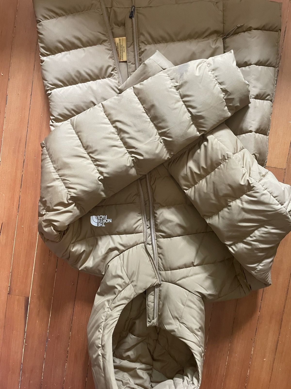 The North Face Light Brown North Face Puffer Size US S / EU 44-46 / 1 - 2 Thumbnail