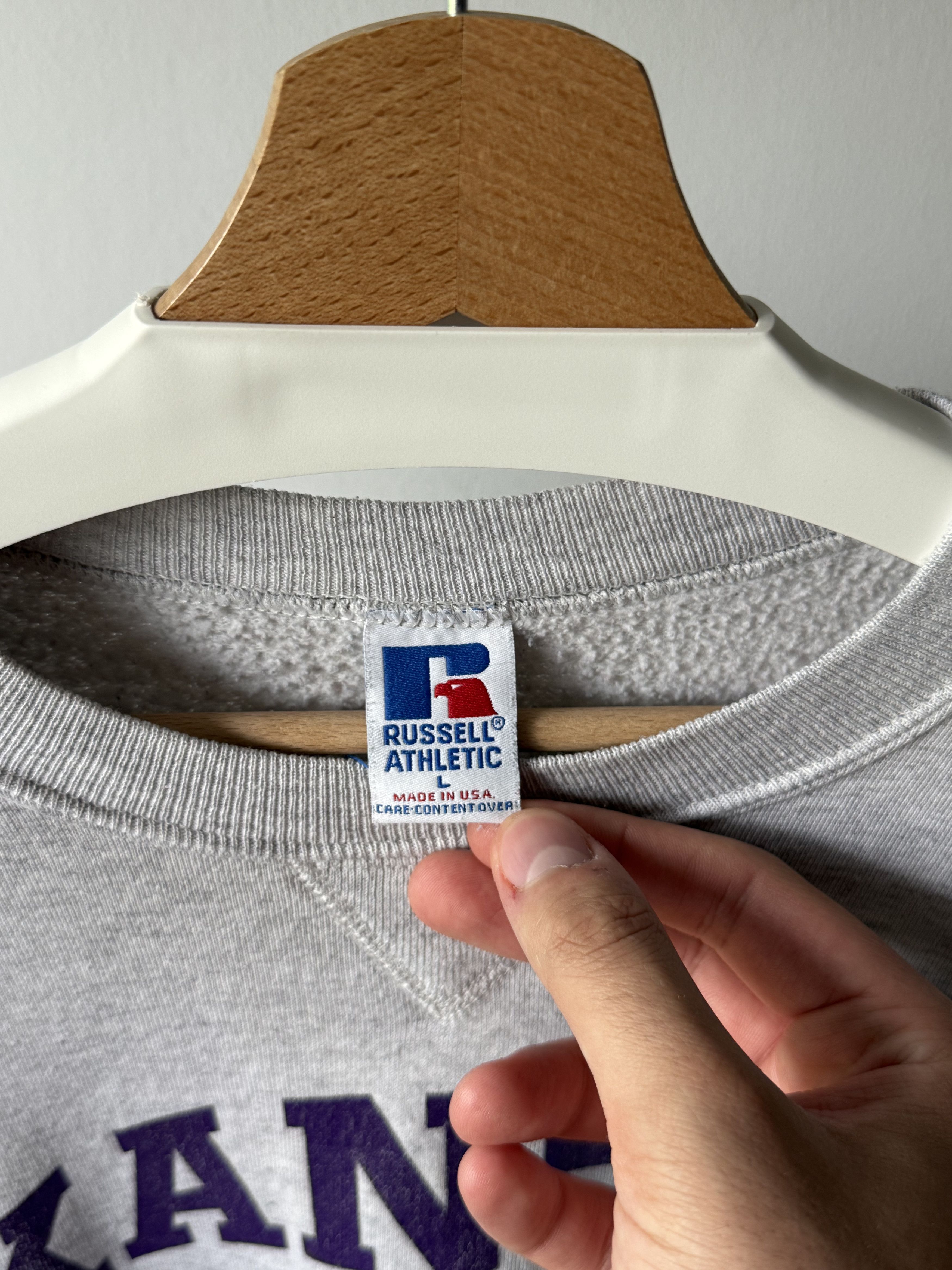 Russell Athletic Vintage Russel Athletic Kansas State Sweatshirt Made in USA Size US L / EU 52-54 / 3 - 12 Thumbnail