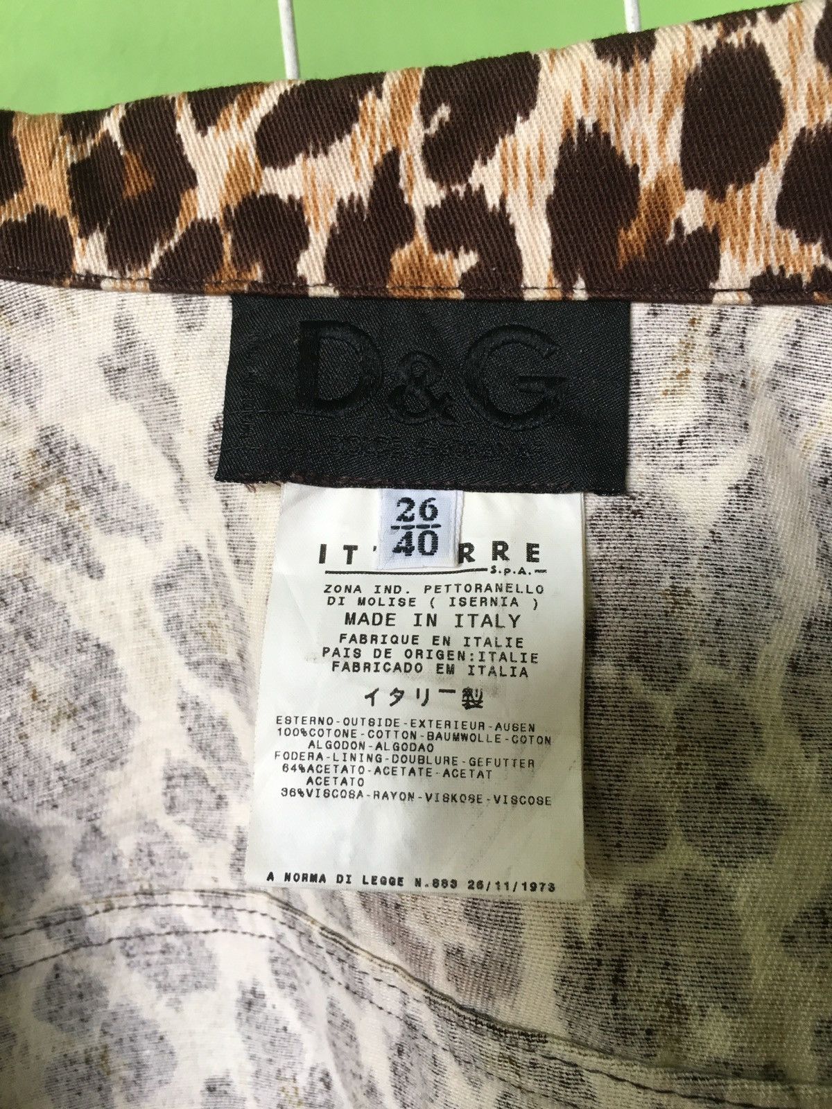 Dolce & Gabbana Vintage Dolce & Gabbana Leopard Jacket Size US XXS / EU 40 - 5 Thumbnail