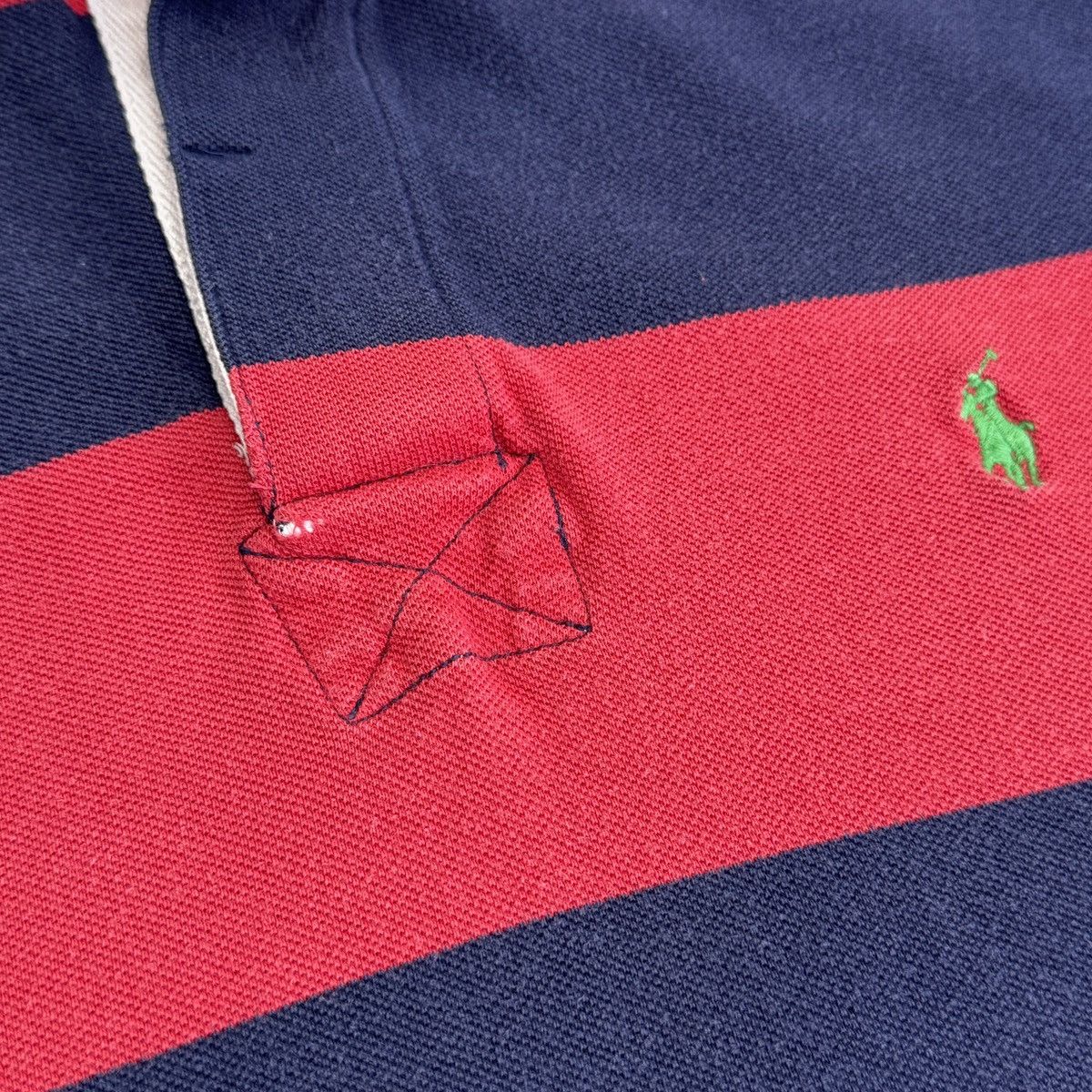 Polo Ralph Lauren Vintage Polo Ralph Lauren Striped Men Polo Shirt Size L Size US L / EU 52-54 / 3 - 7 Thumbnail
