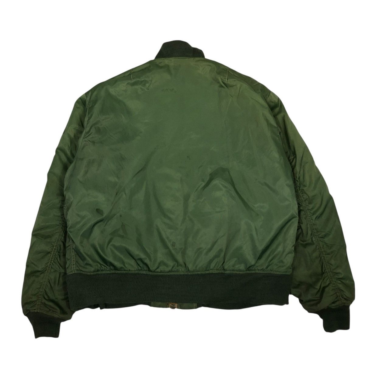 Japanese Brand 🔥VINTAGE MA-1 BOMBER JACKET MILITARY COLLECTION ISSEY MIYAKE Size US L / EU 52-54 / 3 - 2 Thumbnail