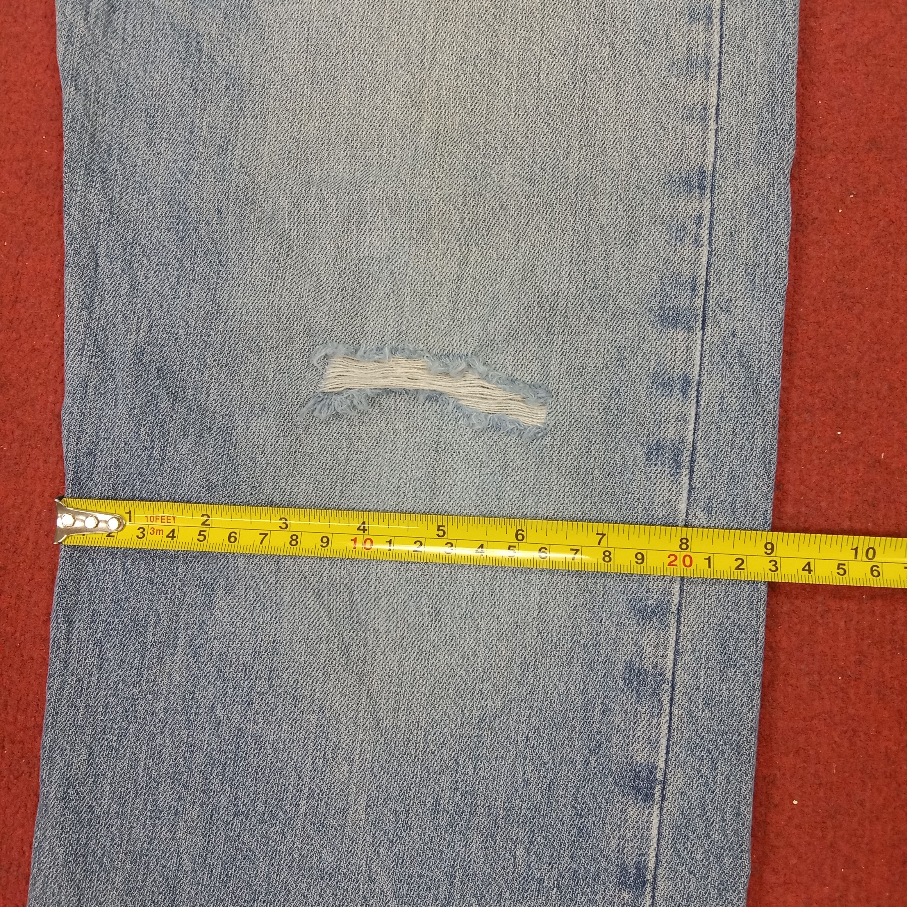 Levi's Levis American Streetwear Style Distressed Jeans Size US 32 / EU 48 - 10 Thumbnail