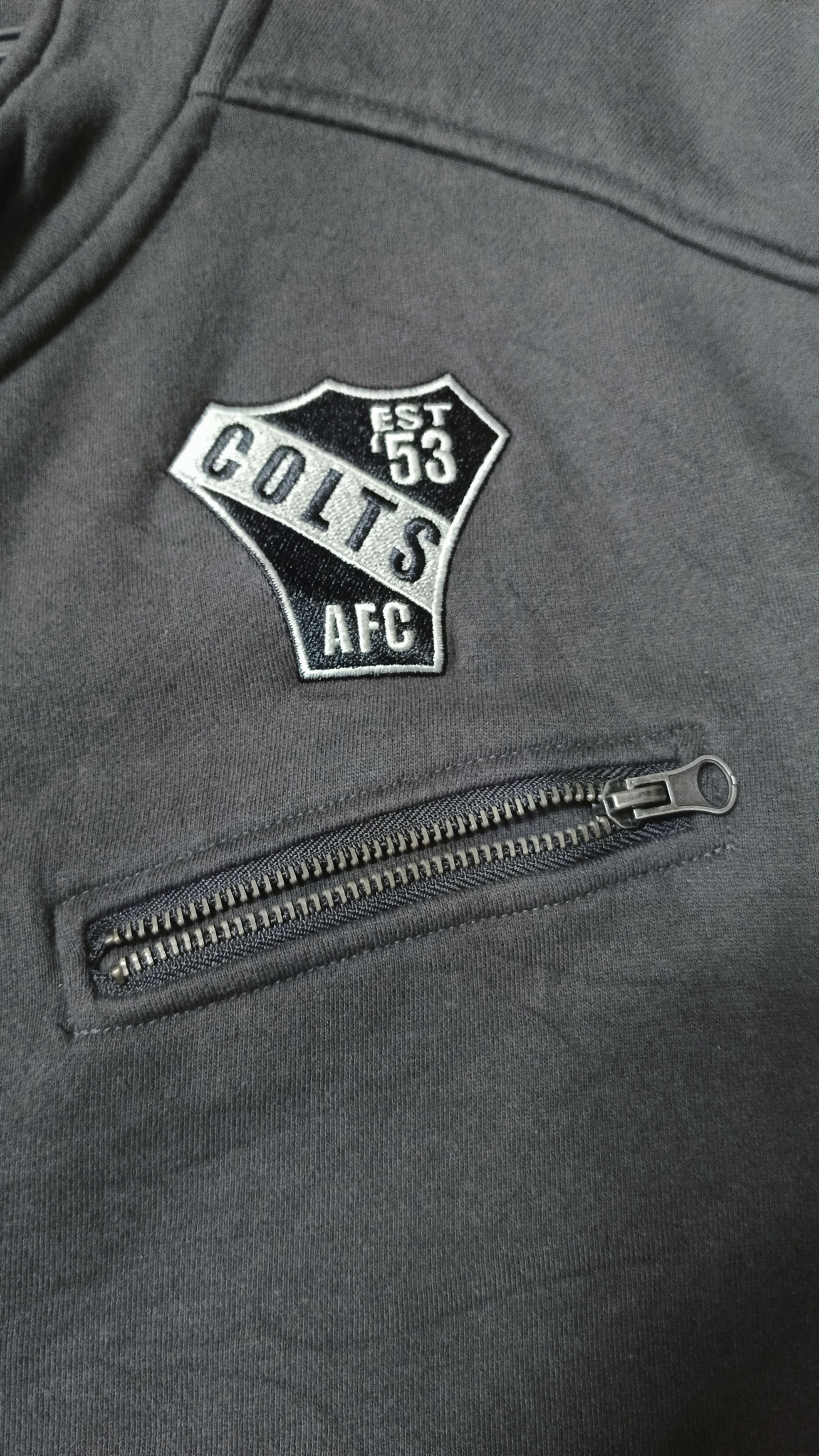 NFL × Pro Line × Vintage Colts NFL Pro Line Big Size Distressed Sweater Size US XXL / EU 58 / 5 - 3 Thumbnail