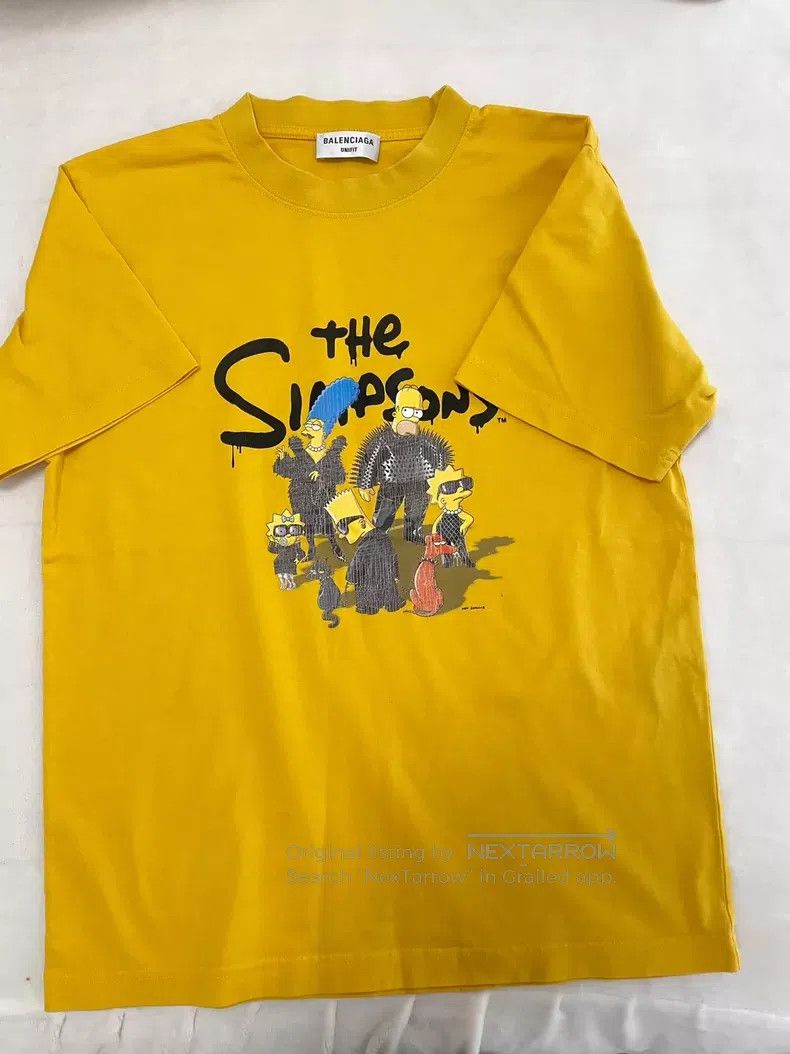 Balenciaga Balenciaga The Simpsons Family Short Sleeve T-Shirt Size S Size US S / EU 44-46 / 1 - 2 Thumbnail