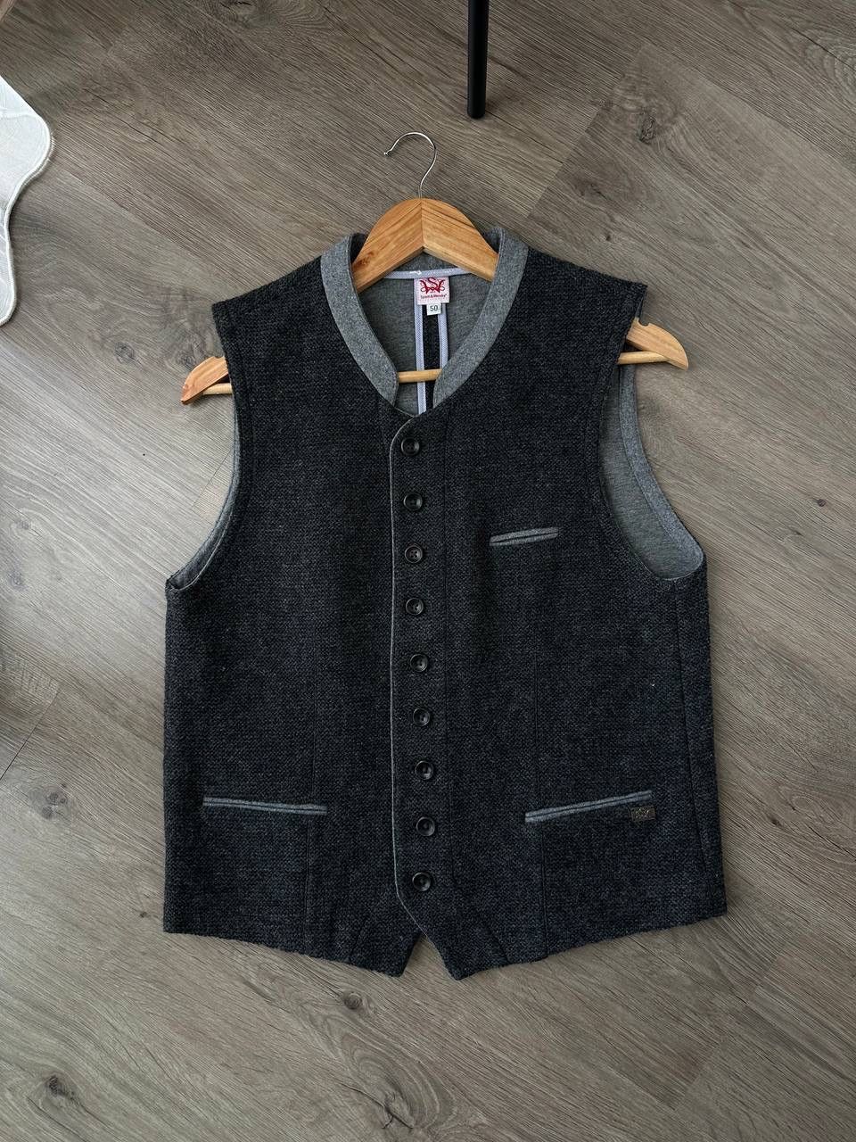 Japanese Brand × Vintage Vintage Spieth & Wensky Traditional Wool Womens Vest Size M / US 6-8 / IT 42-44 - 7 Thumbnail