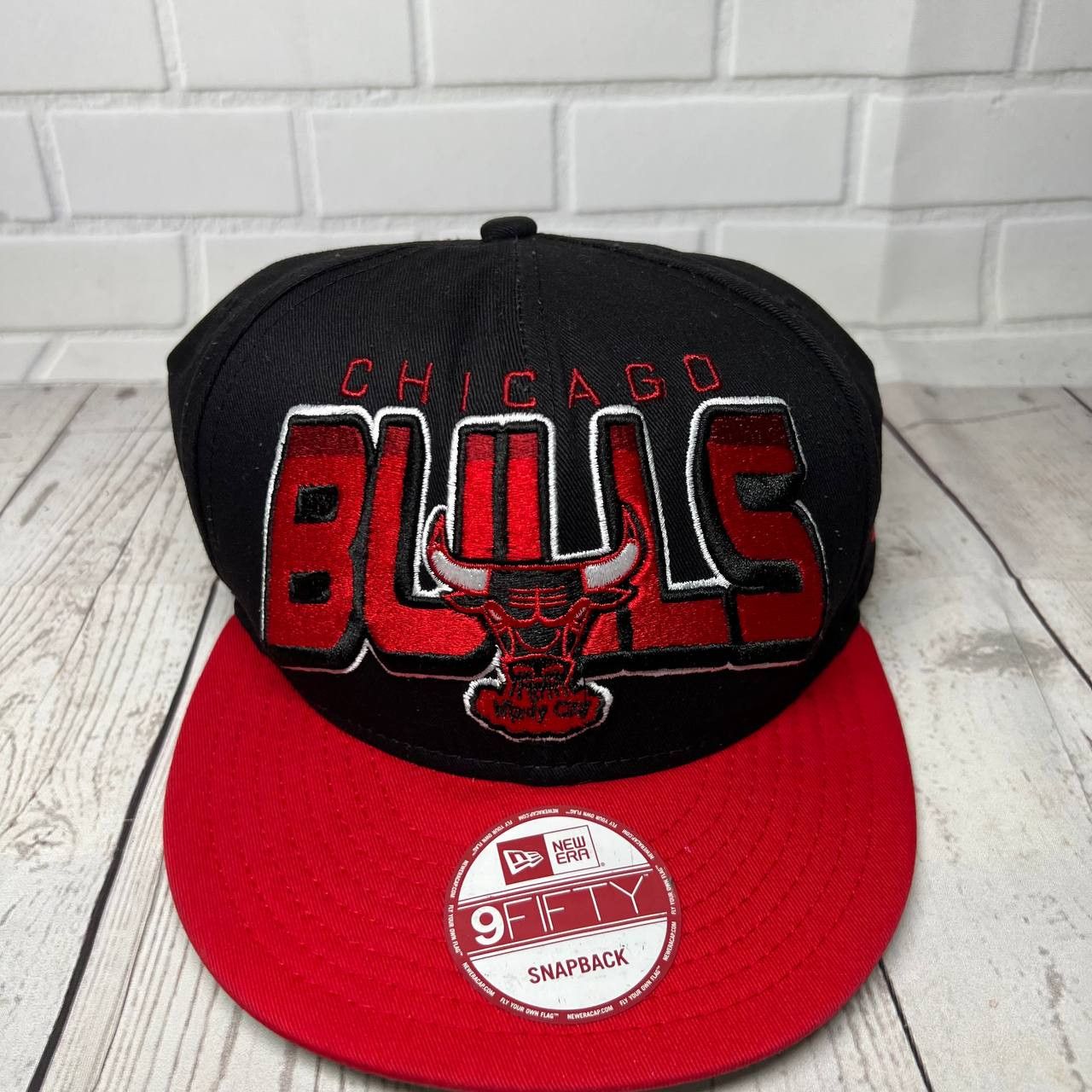 New Era Chicago Bulls NBA Windy City Hat Snapback Cap Black Red Men ...