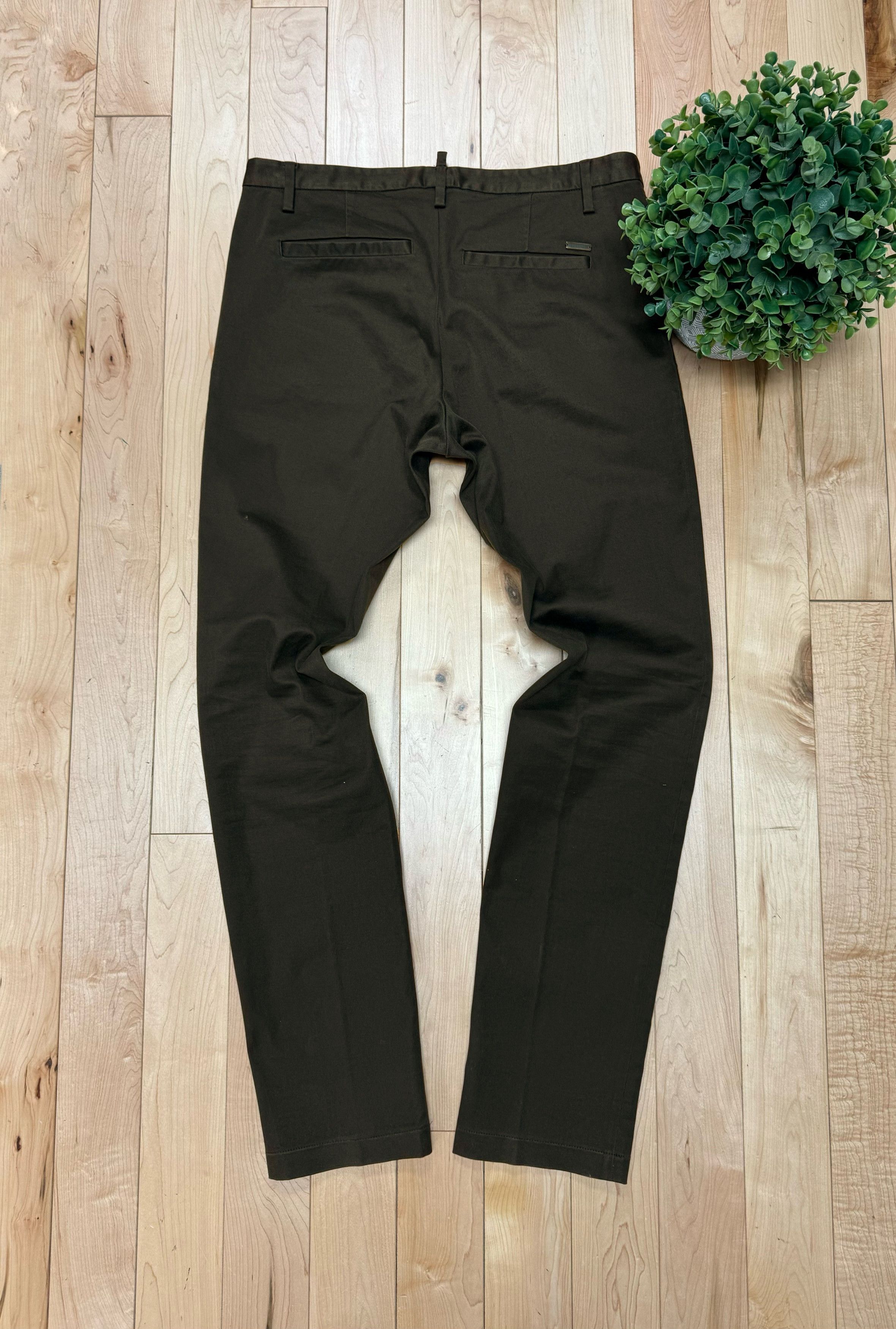 Dsquared2 2000s Dsquared2 ‘Cargo Pocket’ Brown Slim/Skinny Pants Size US 32 / EU 48 - 4 Thumbnail
