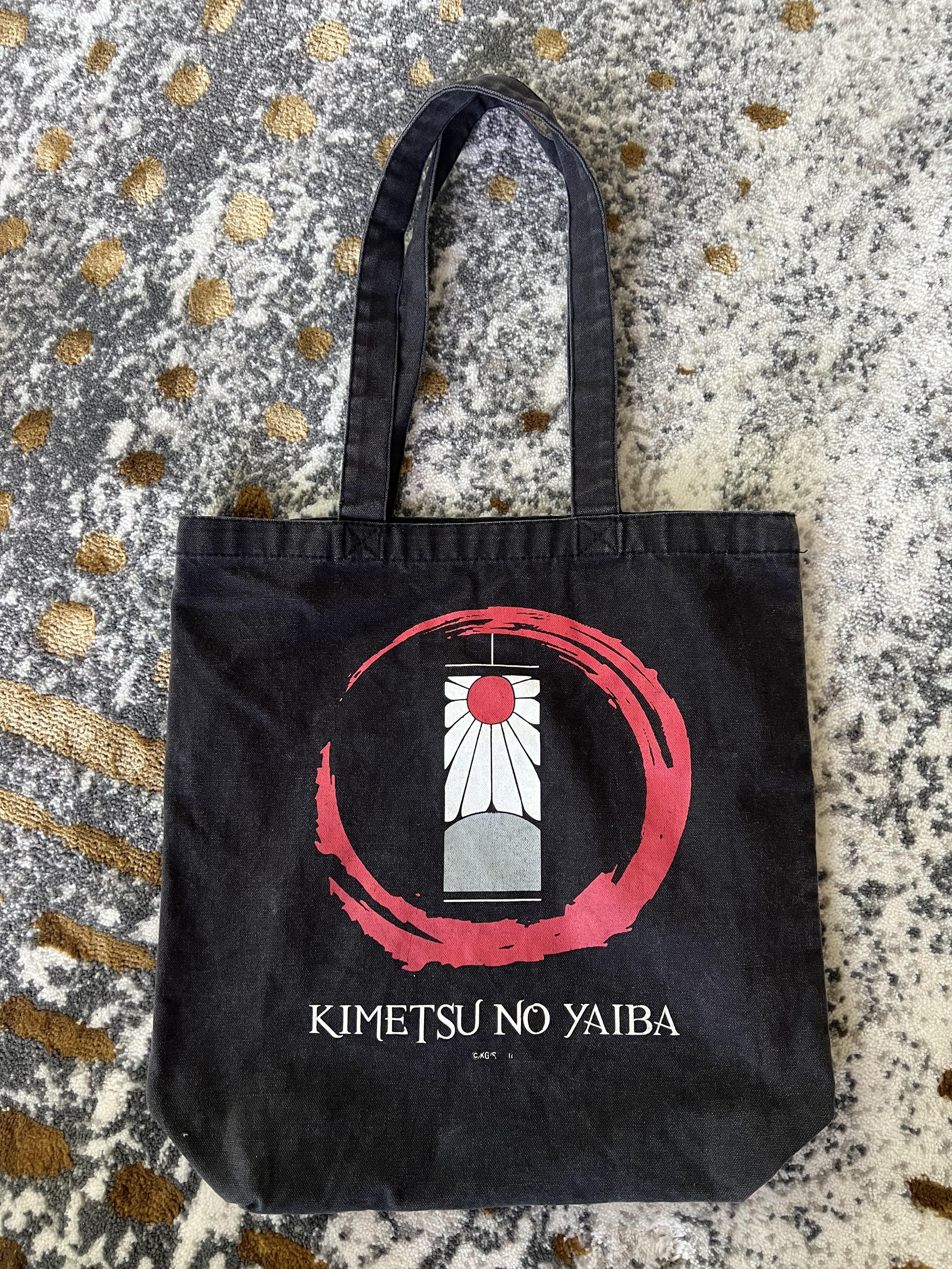 Anime × Japanese Brand Demon Slayer Kimetsu No Yaiba tote bag Size ONE SIZE - 1 Thumbnail