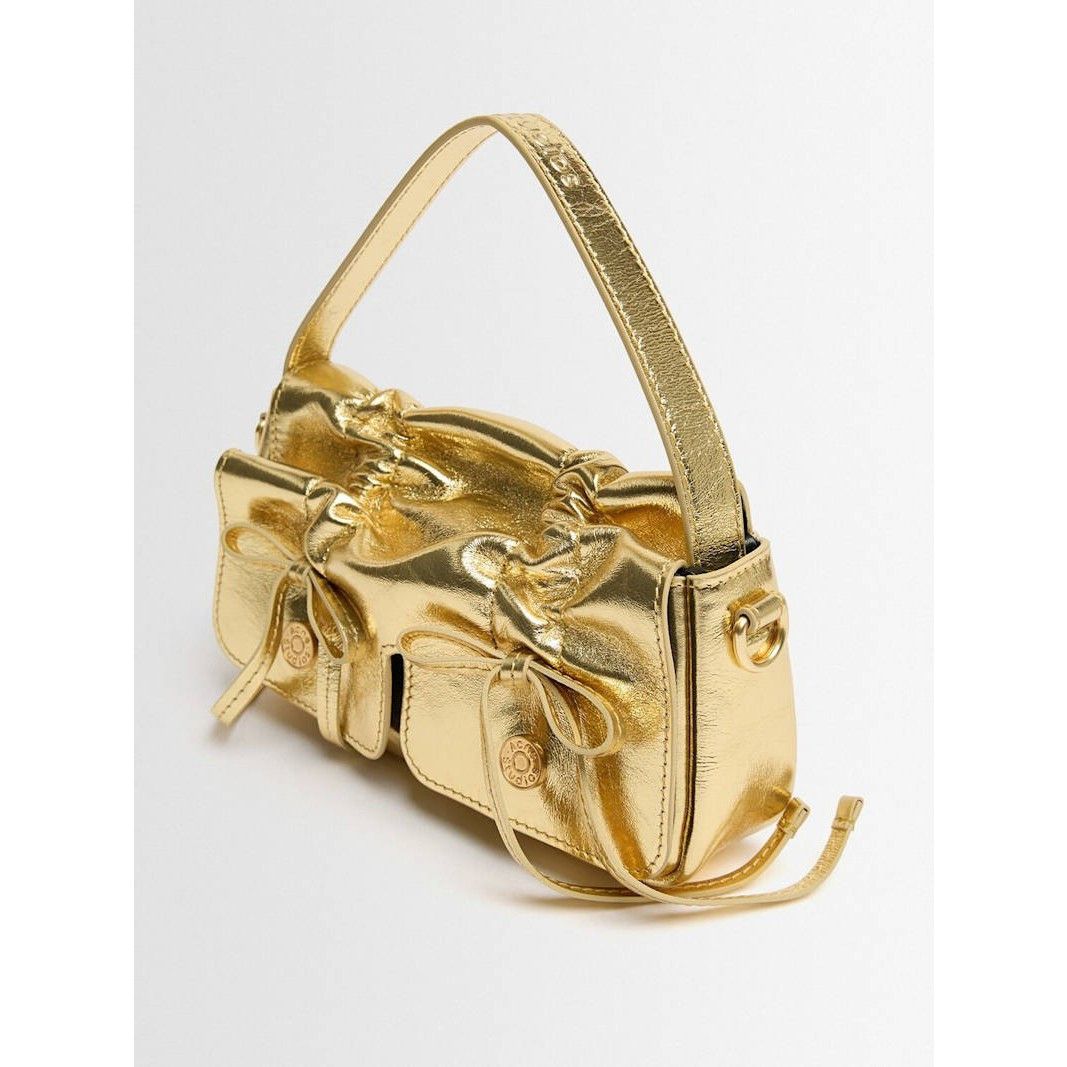 Acne Studios ACNE STUDIOS Multicolor Lux Gold Metallic Micro Crossbody Ba Size ONE SIZE - 2 Thumbnail