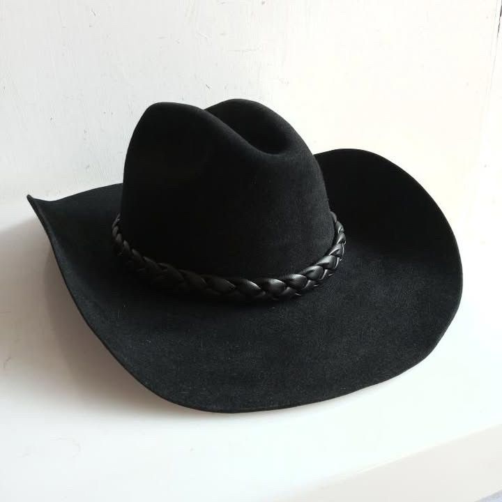 Hat Club × Stetson × Vintage vintage 70's john b stetson cowboy hat xxxx black Cowboy hat Size ONE SIZE - 4 Thumbnail