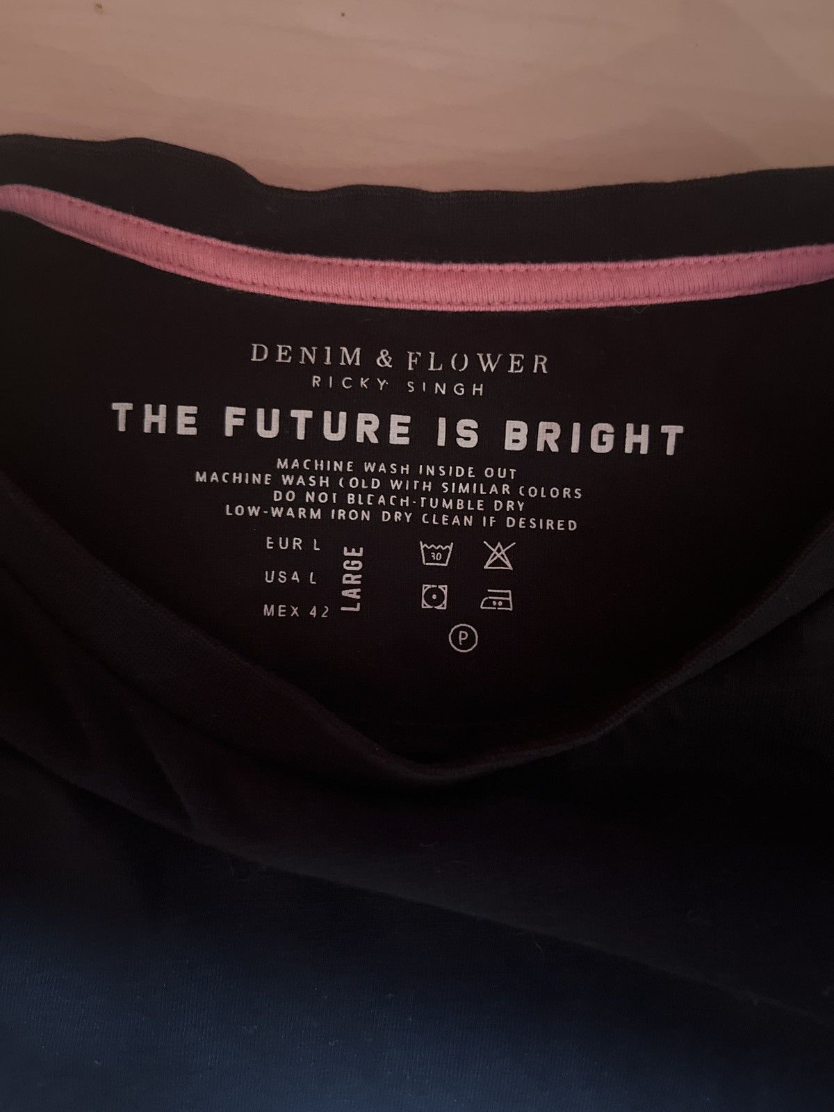 Other 1992 Denim & Flower tee Size US L / EU 52-54 / 3 - 3 Thumbnail
