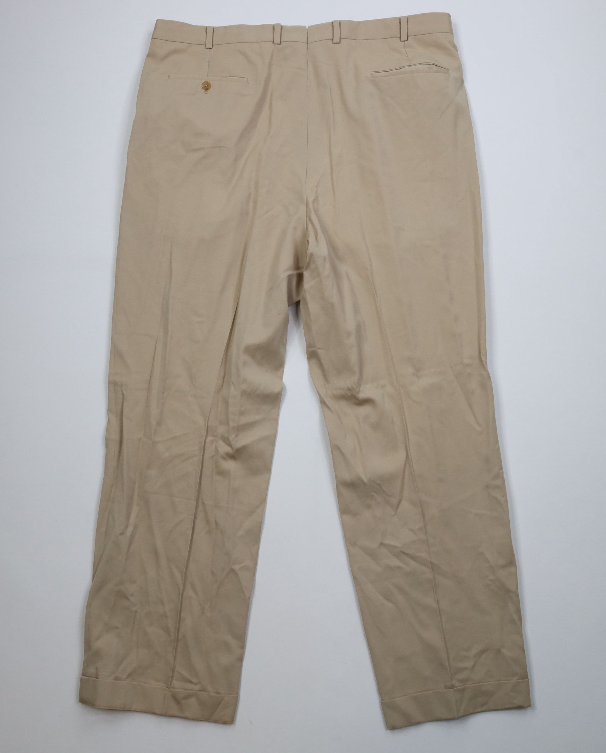 Hickey Freeman Vintage 90s Hickey Freeman Wide Leg Chino Pants USA Size US 40 / EU 56 - 11 Thumbnail