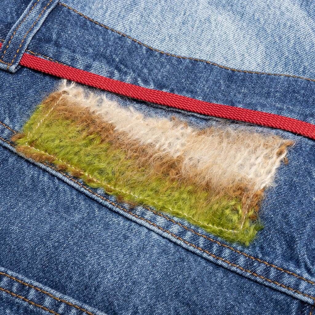 Marni Marni Jeans With Mohair Patches - Iris Blue Size US 34 / EU 50 - 5 Thumbnail
