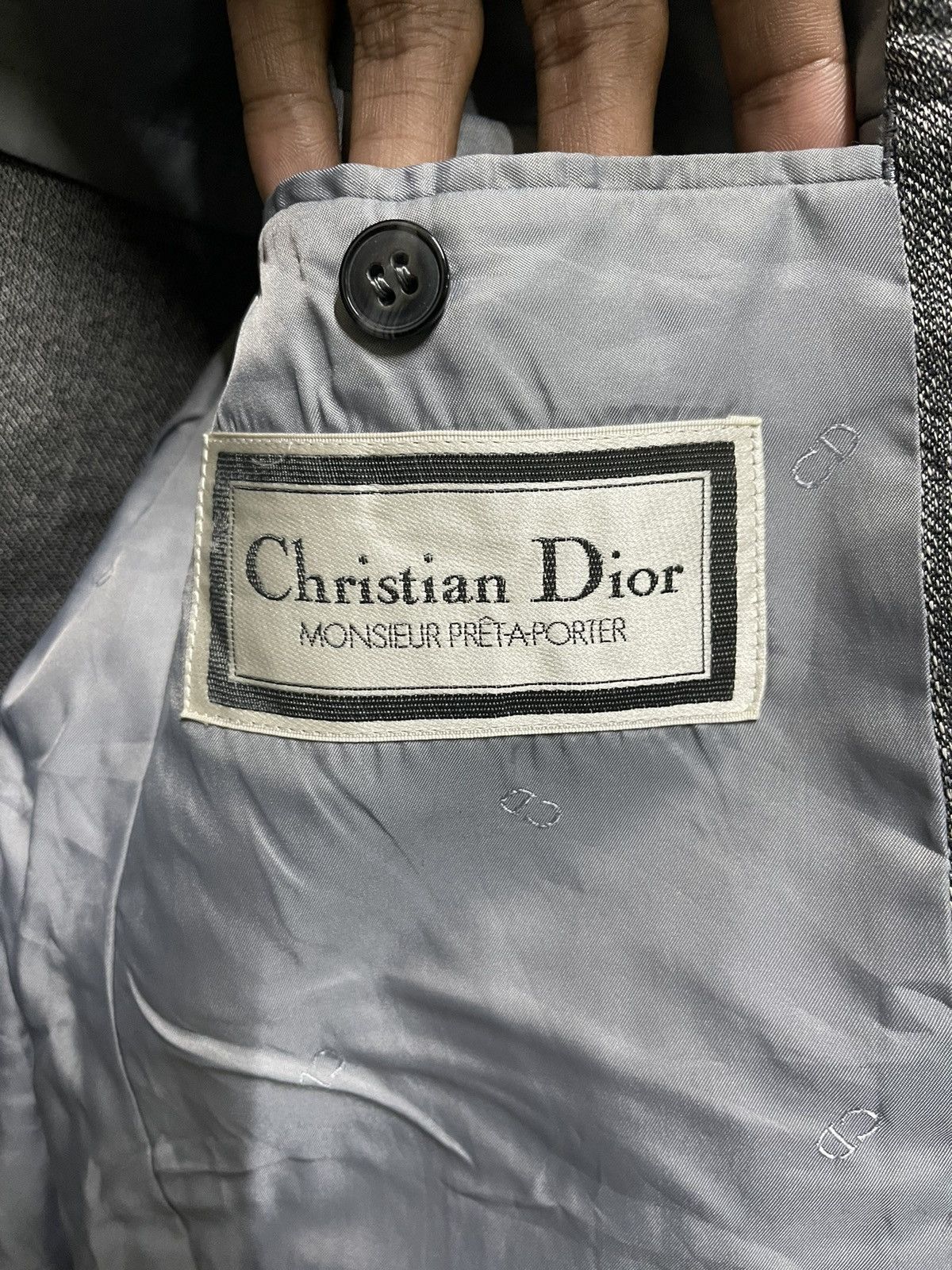 Christian Dior Monsieur Vintage Christian Dior Monsieur Blazer Classic 2-Button Size 38S - 15 Thumbnail