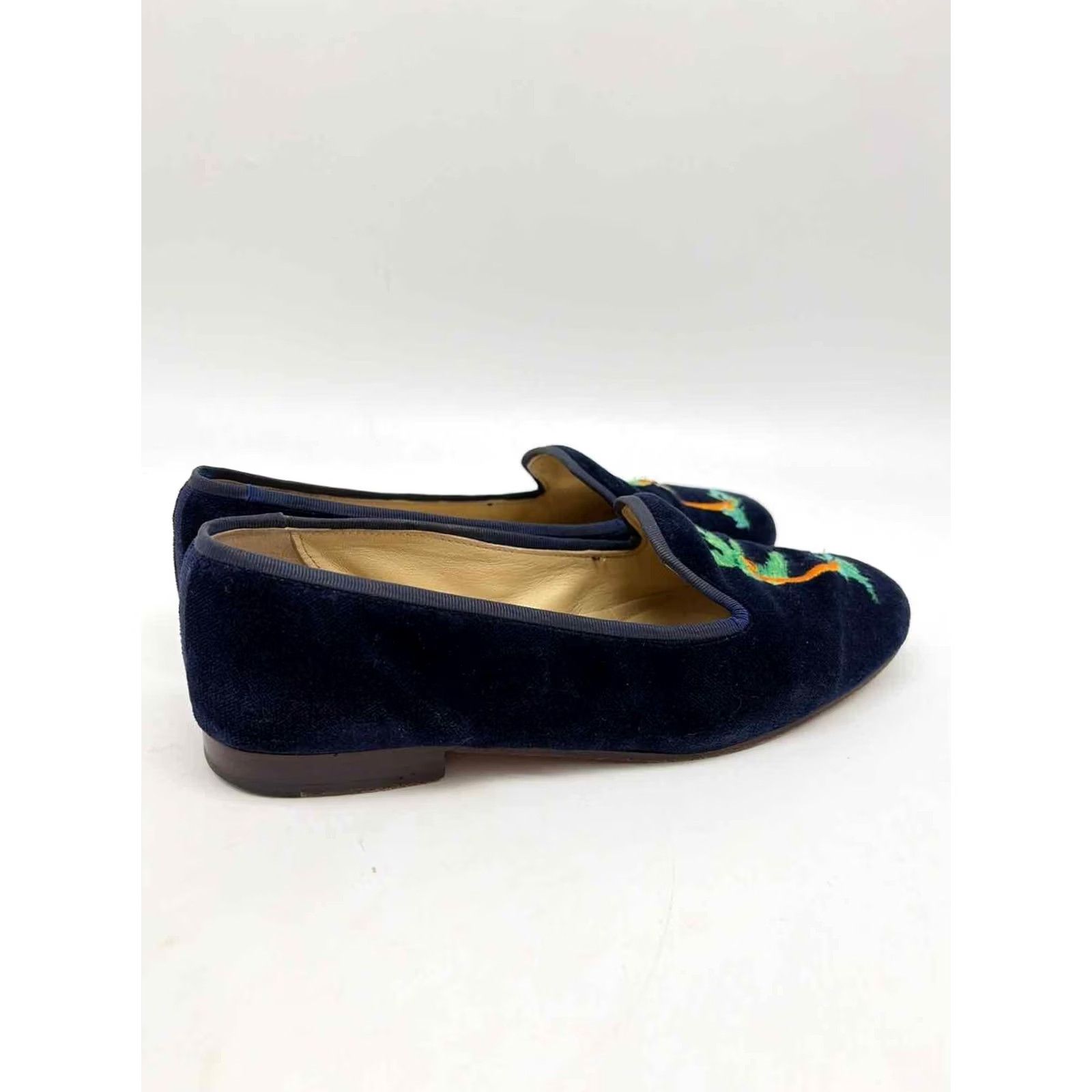 Vintage Stubbs and Wooten Slip On Flats Size 6 Navy Size US 6 / IT 36 - 4 Thumbnail