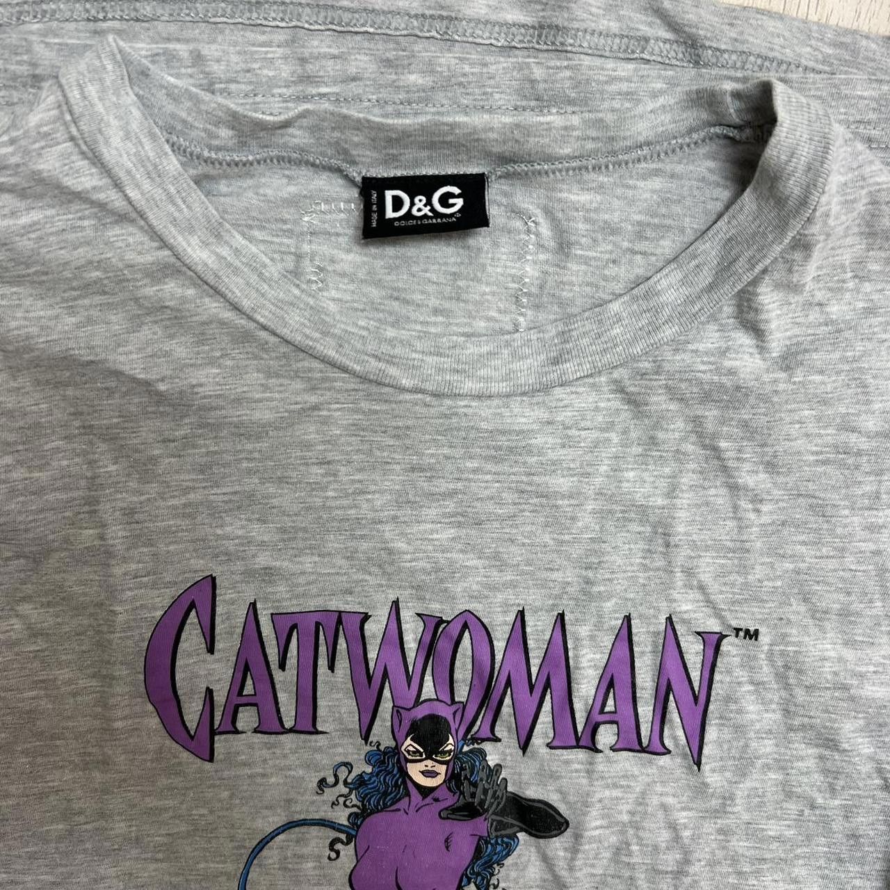 Dolce & Gabbana Dolce & Gabbana Vintage Catwoman T-shirt Size S / US 4 / IT 40 - 3 Thumbnail