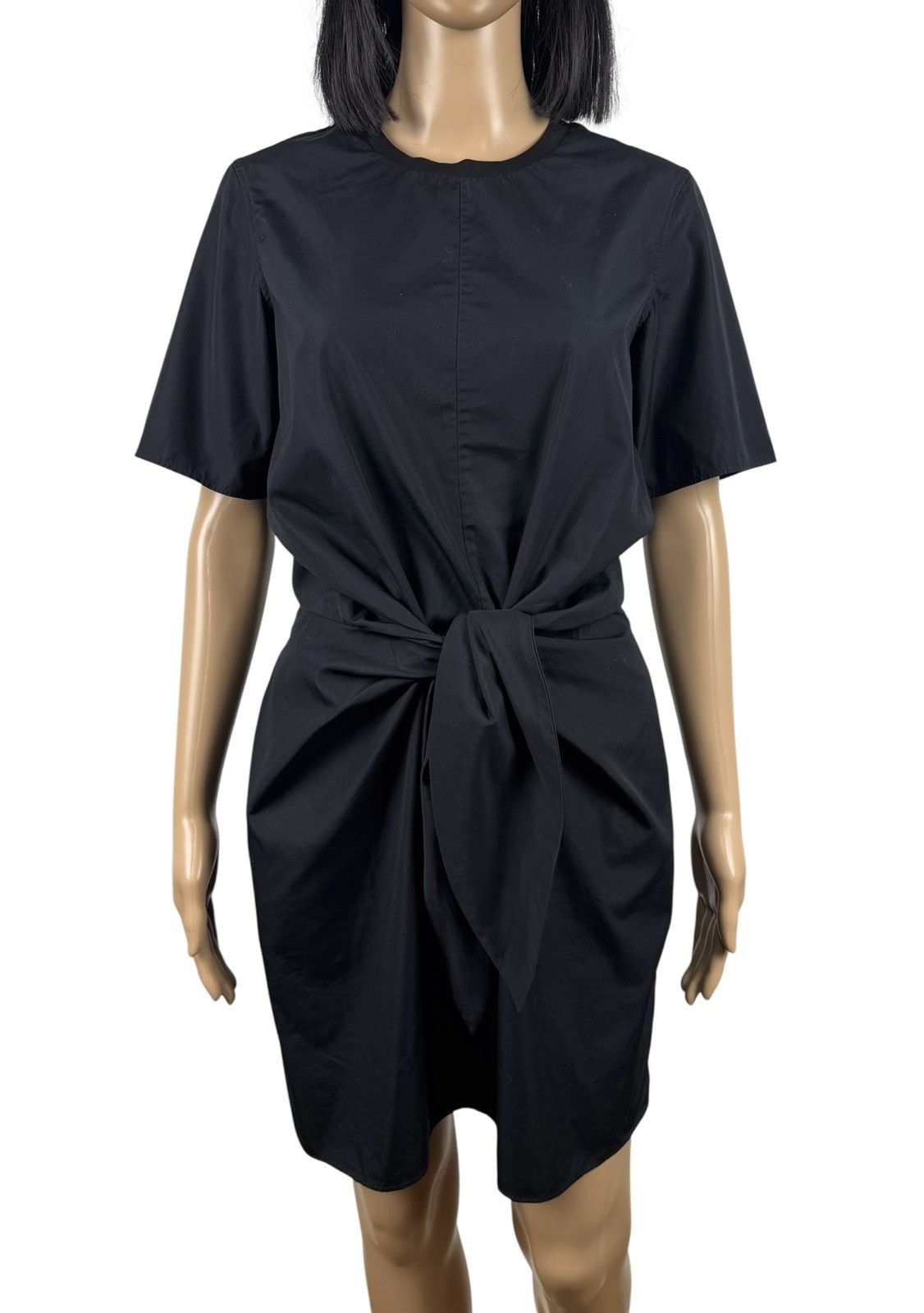 3.1 Phillip Lim 3.1 Phillip Lim Cotton Draped Mini Dress Bow size 4 Size L / US 10 / IT 46 - 2 Thumbnail
