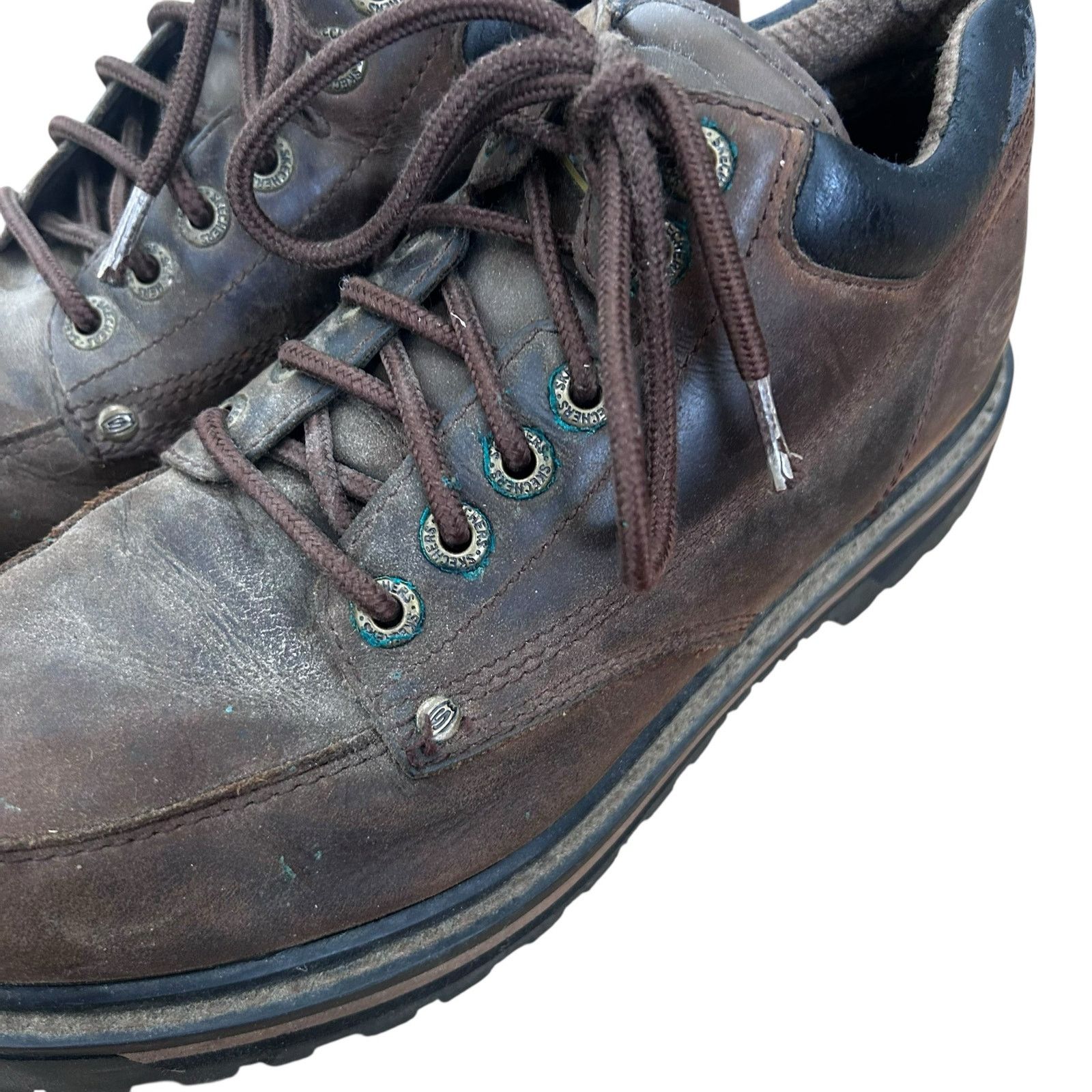 SKECHERS Vintage Skechers Brown Leather Shoes Sz 9 Size US 9 / EU 42 - 4 Thumbnail