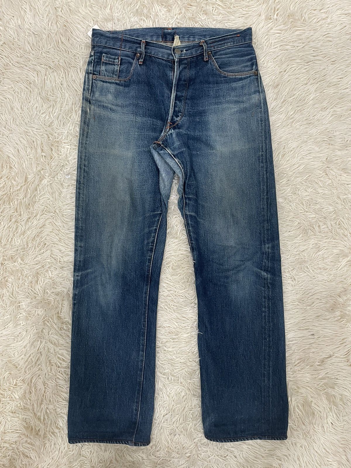 KATO Buy Now‼️Distressed Kato Selvedge Denim (KUR-01) Size US 30 / EU 46 - 1 Thumbnail