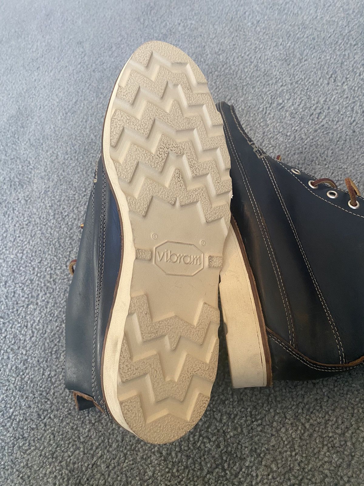 Handmade × Oak Street Bootmakers Beautiful Oak Street Bootmakers Navy Boots Size US 9 / EU 42 - 5 Thumbnail