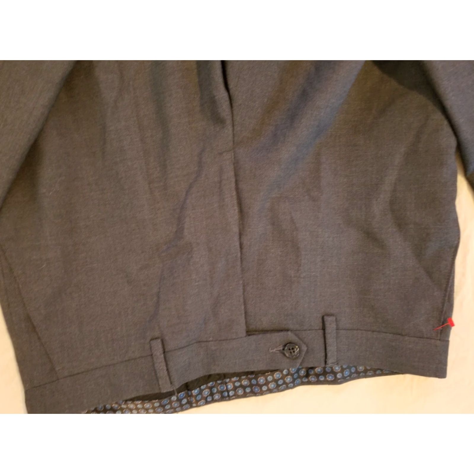 Michael Kors Michael Kors Mens Dress Pants 33x32 Grey Slack Chino Trouser Khaki Gray Size US 33 - 4 Thumbnail