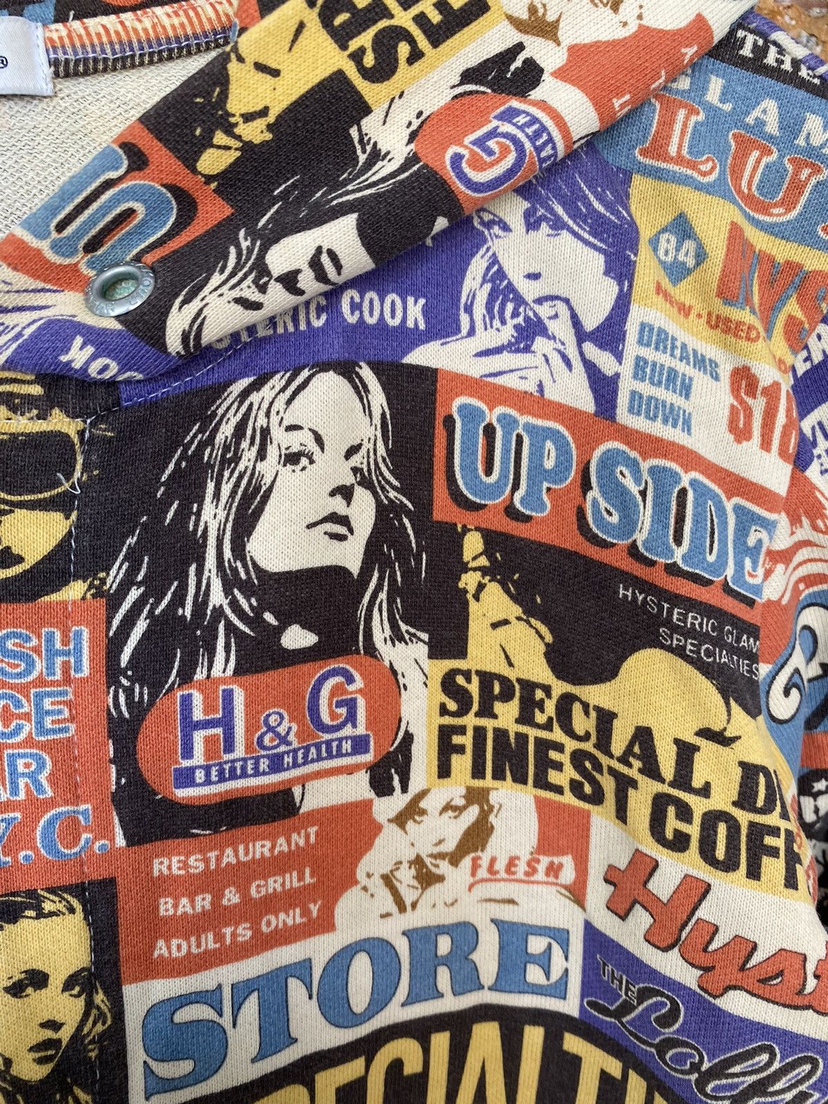 Hysteric Glamour Iconic Hysteric all logo hoodie Size M / US 6-8 / IT 42-44 - 10 Thumbnail