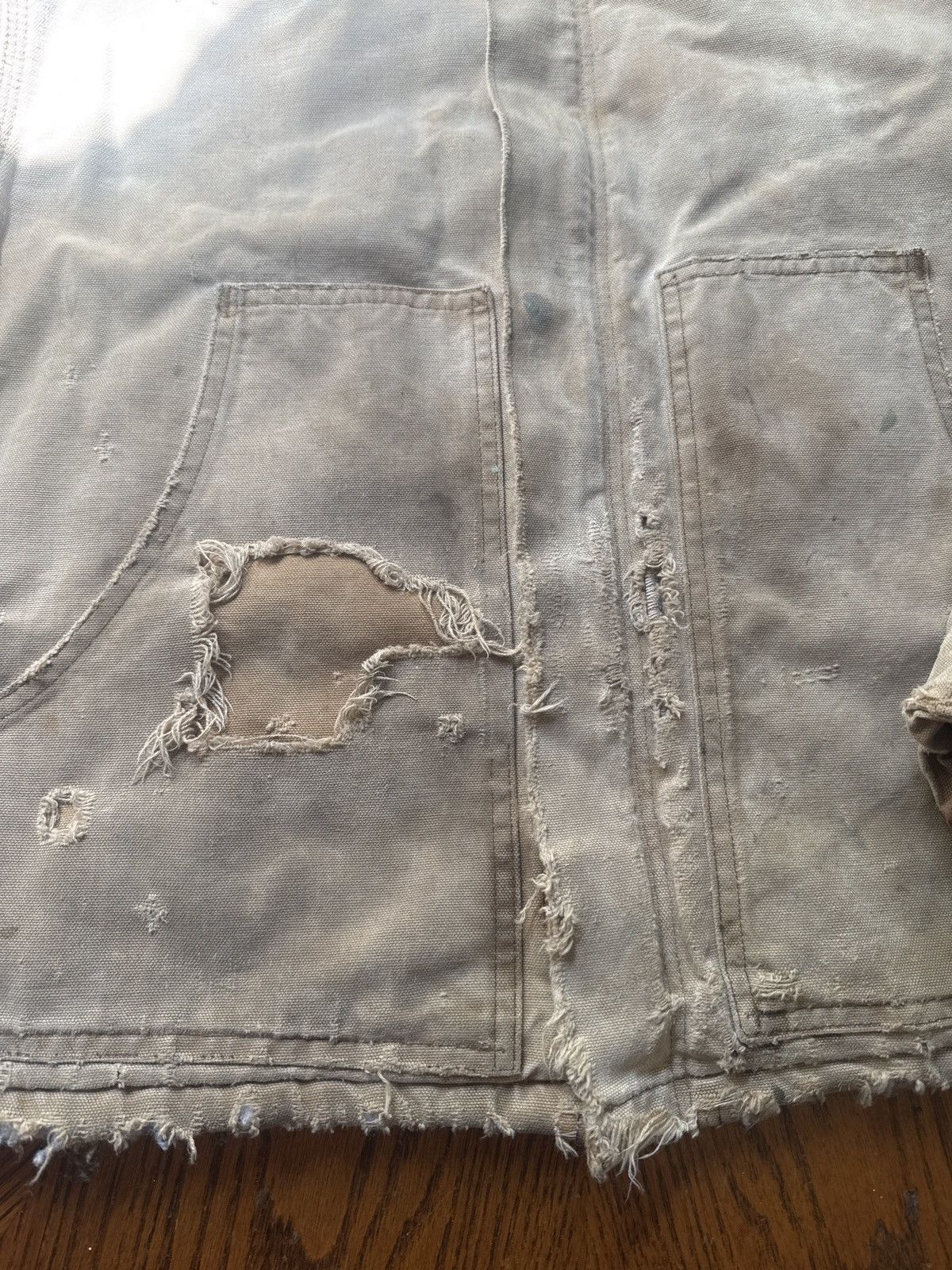 Carhartt Vintage Carhartt Detroit J02 Jacket -Heavy Patina, Thrashed Size US L / EU 52-54 / 3 - 7 Thumbnail