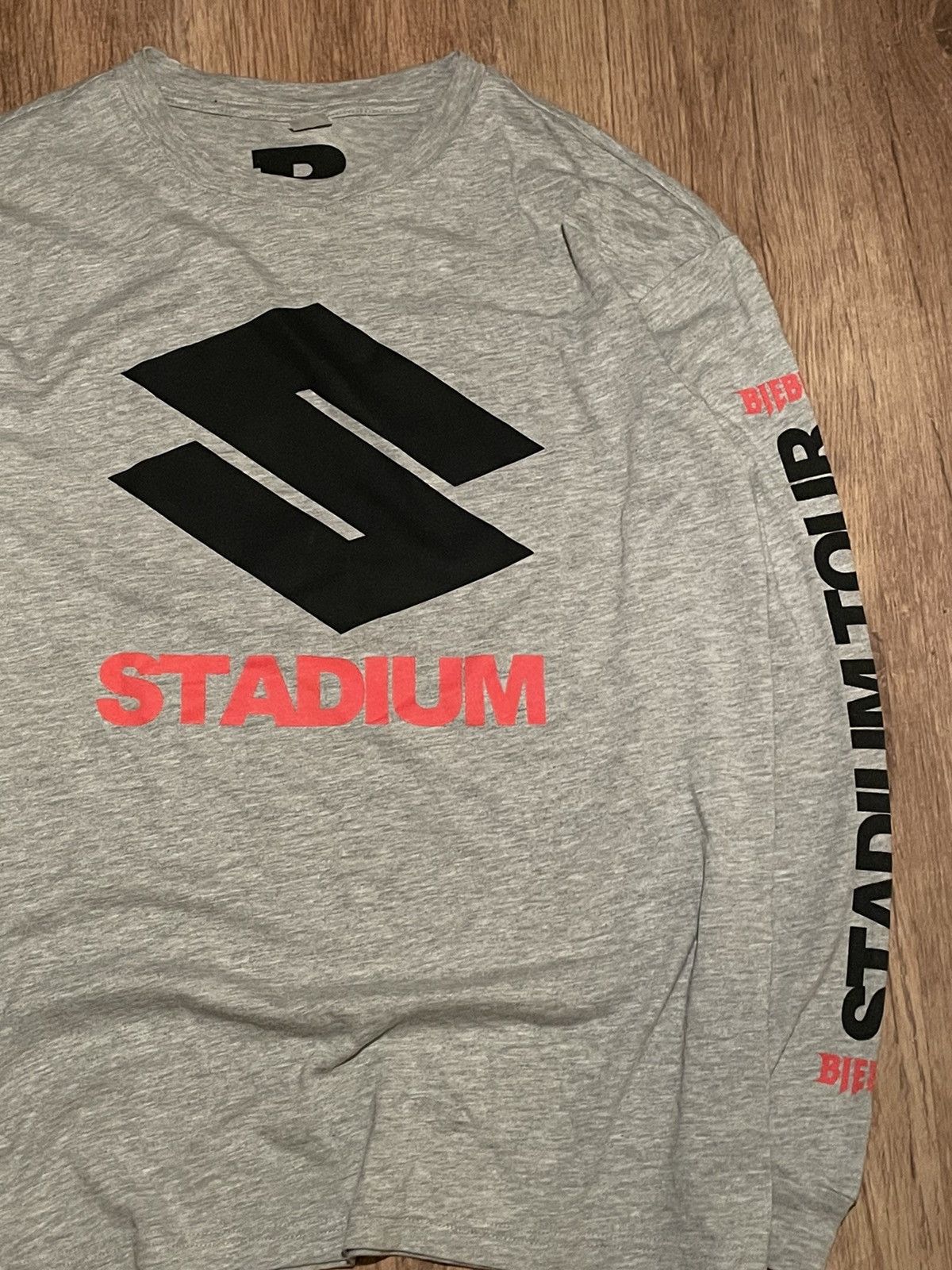 Band Tees × Justin Bieber Justin Bieber Stadium Tour Long Sleeve Y2k Streetwear M Size US M / EU 48-50 / 2 - 4 Thumbnail