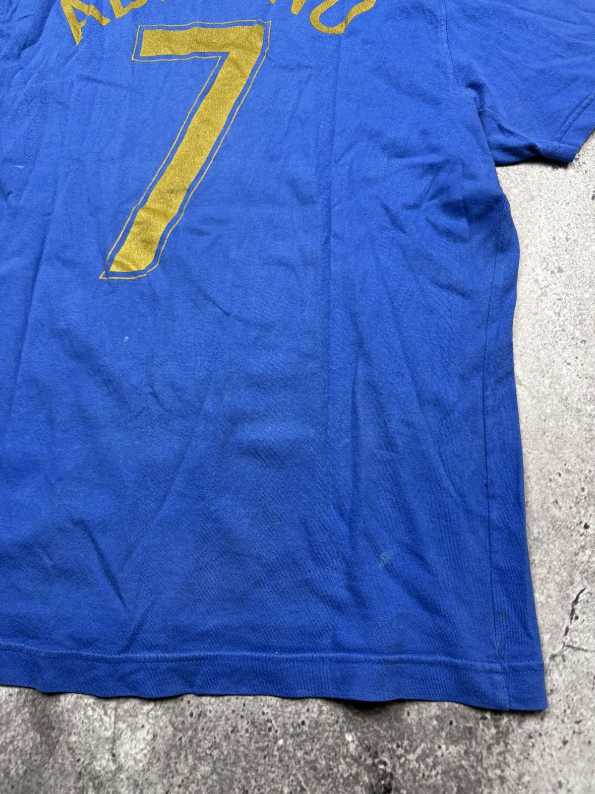Nike Vintage Nike Brazil Y2K #7 Adriano Soccer Jersey Shirt Size US L / EU 52-54 / 3 - 8 Thumbnail