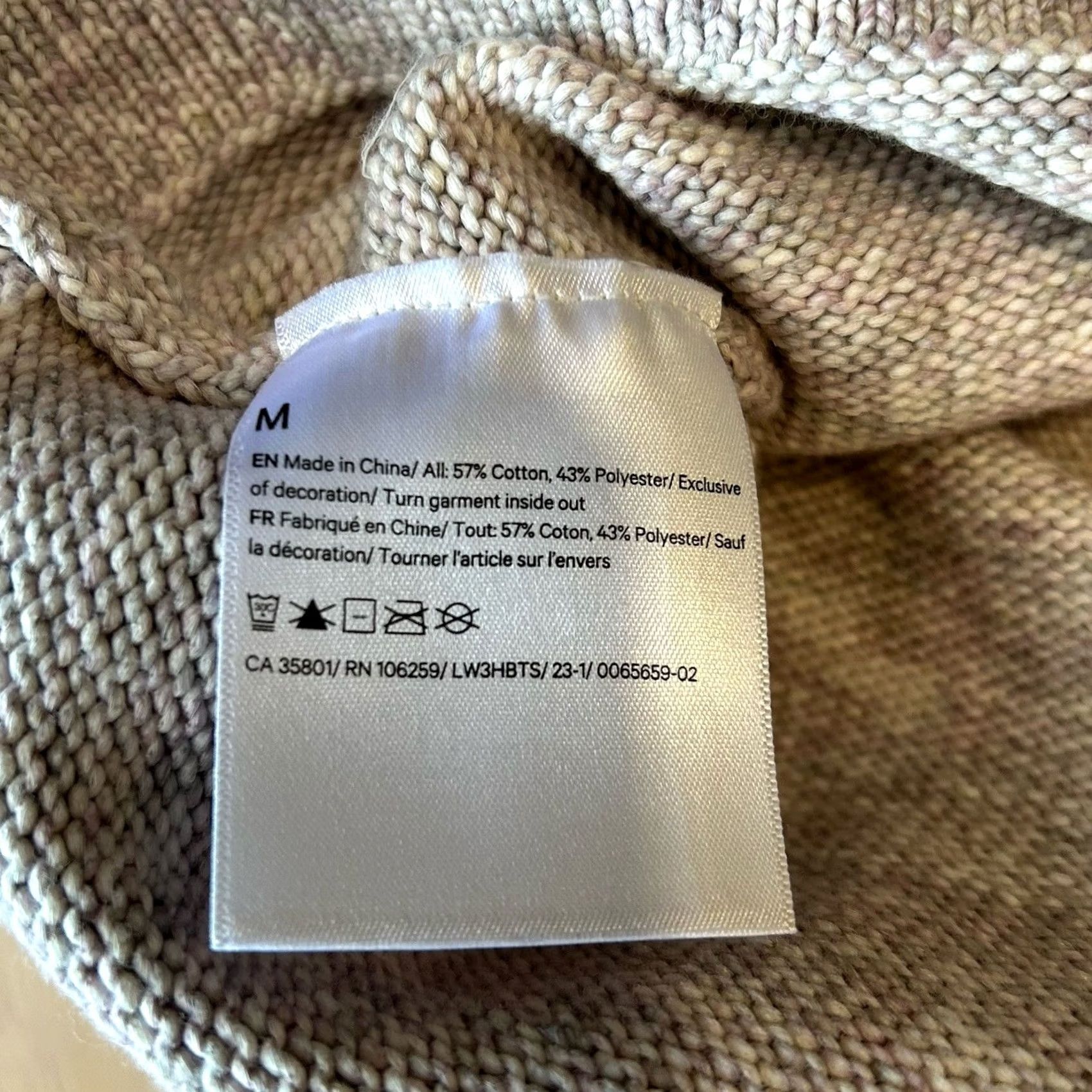Lululemon VINTAGE Lululemon Boxy Cotton-Blend Sweater Women’s M Blue Logo Knit Long Sleeve Pullover All Seasons Casual/Athleisure Womens Size M / US 6-8 / IT 42-44 - 5 Thumbnail