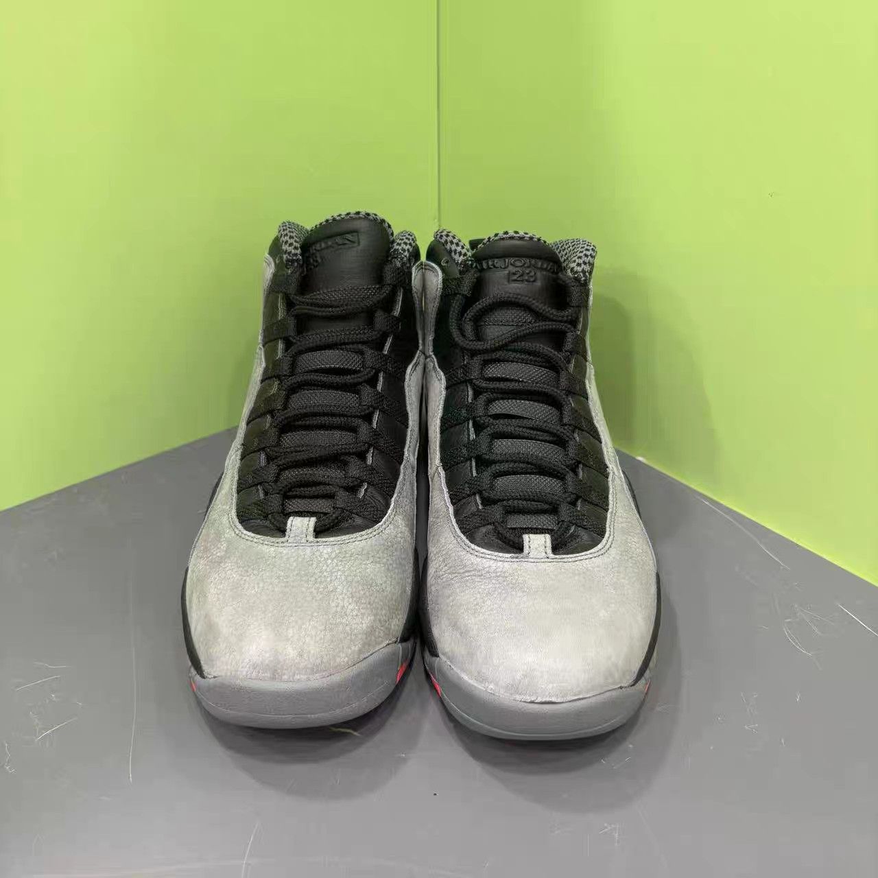 Jordan Brand Air Jordan 10 Cool Grey K15 Size US 11.5 / EU 44-45 - 4 Thumbnail