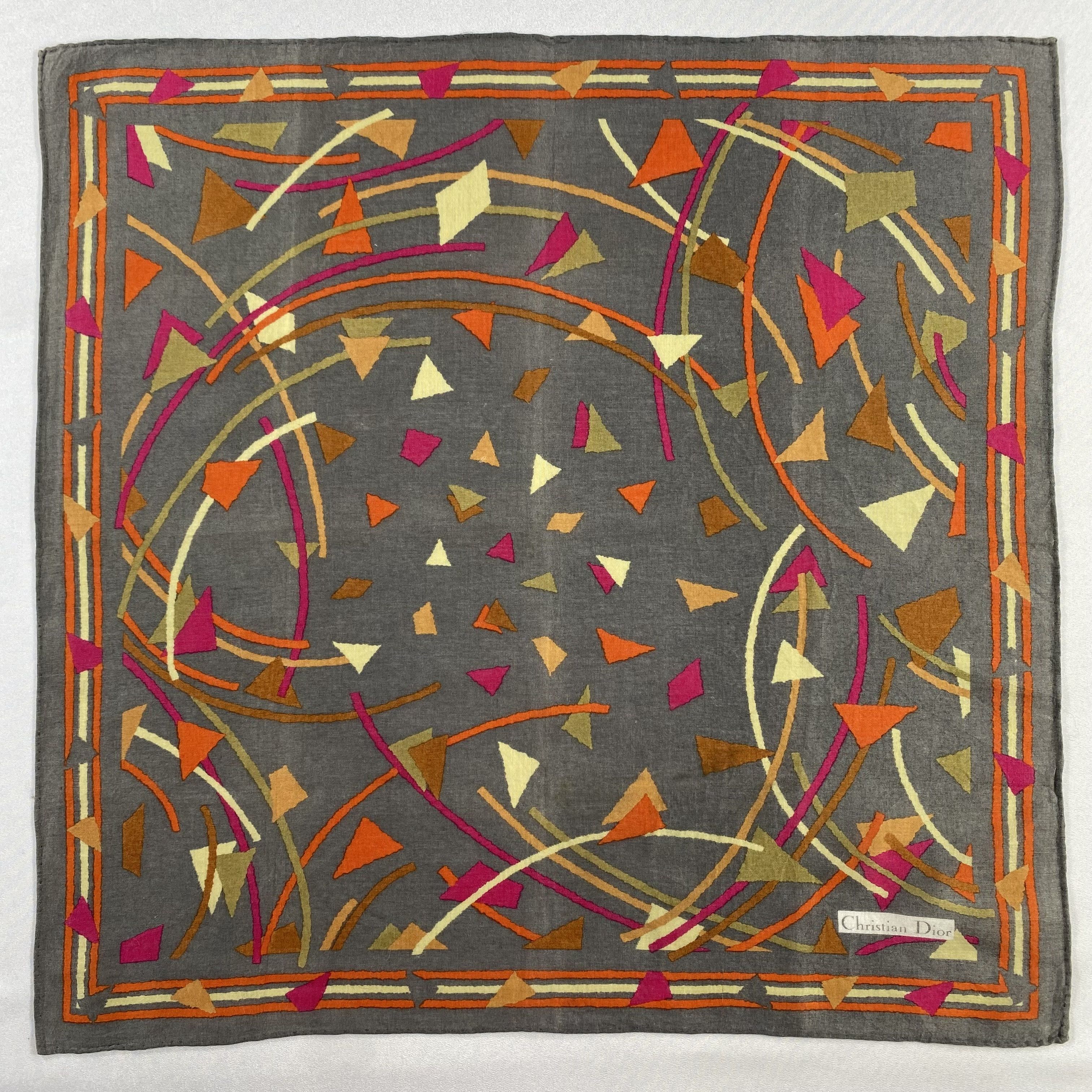Vintage Christian Dior Monsieur Handkerchief / Neckerchief-P630 Size ONE SIZE - 1 Thumbnail
