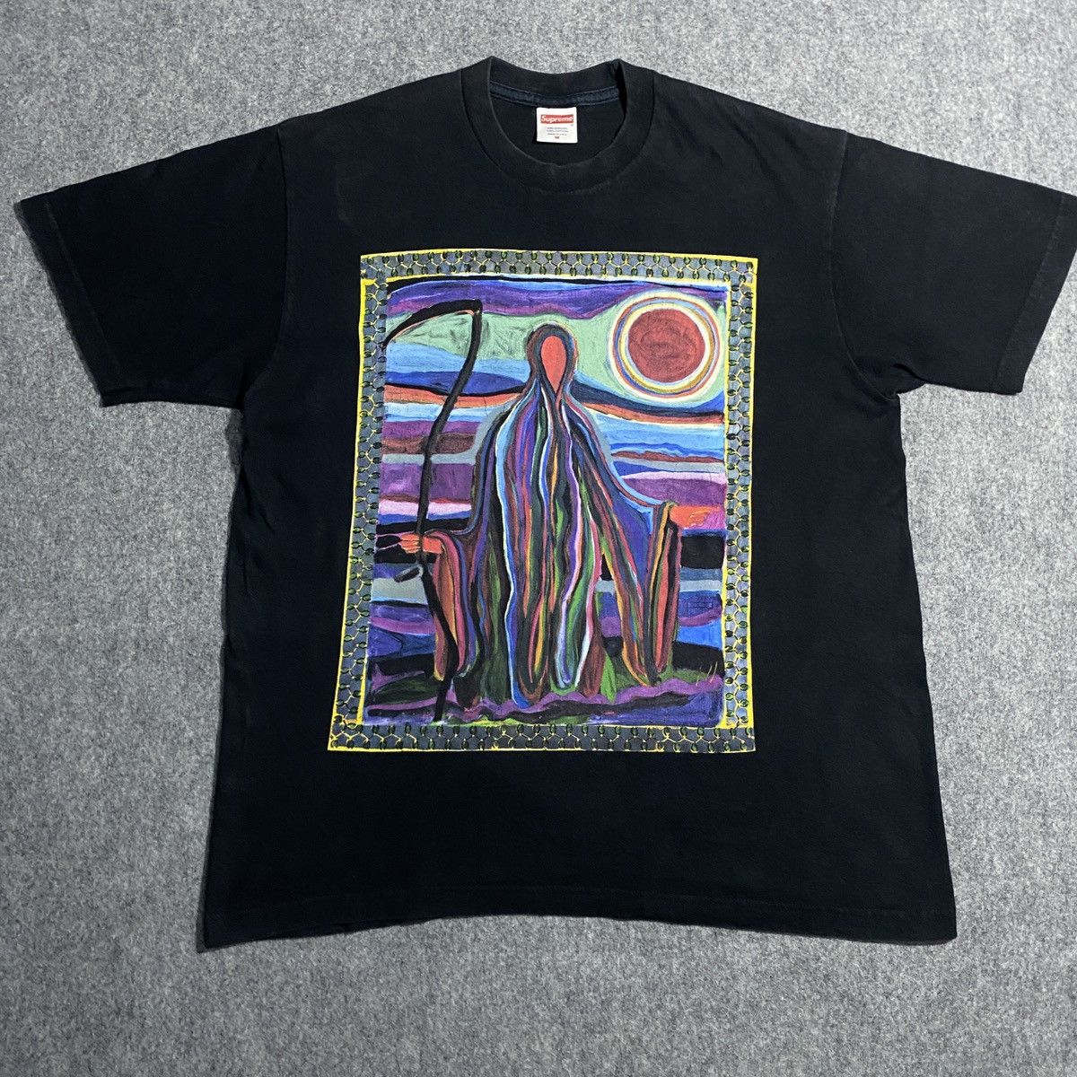 Supreme supreme reaper art josh smith 2019 Size US M / EU 48-50 / 2 - 1 Thumbnail