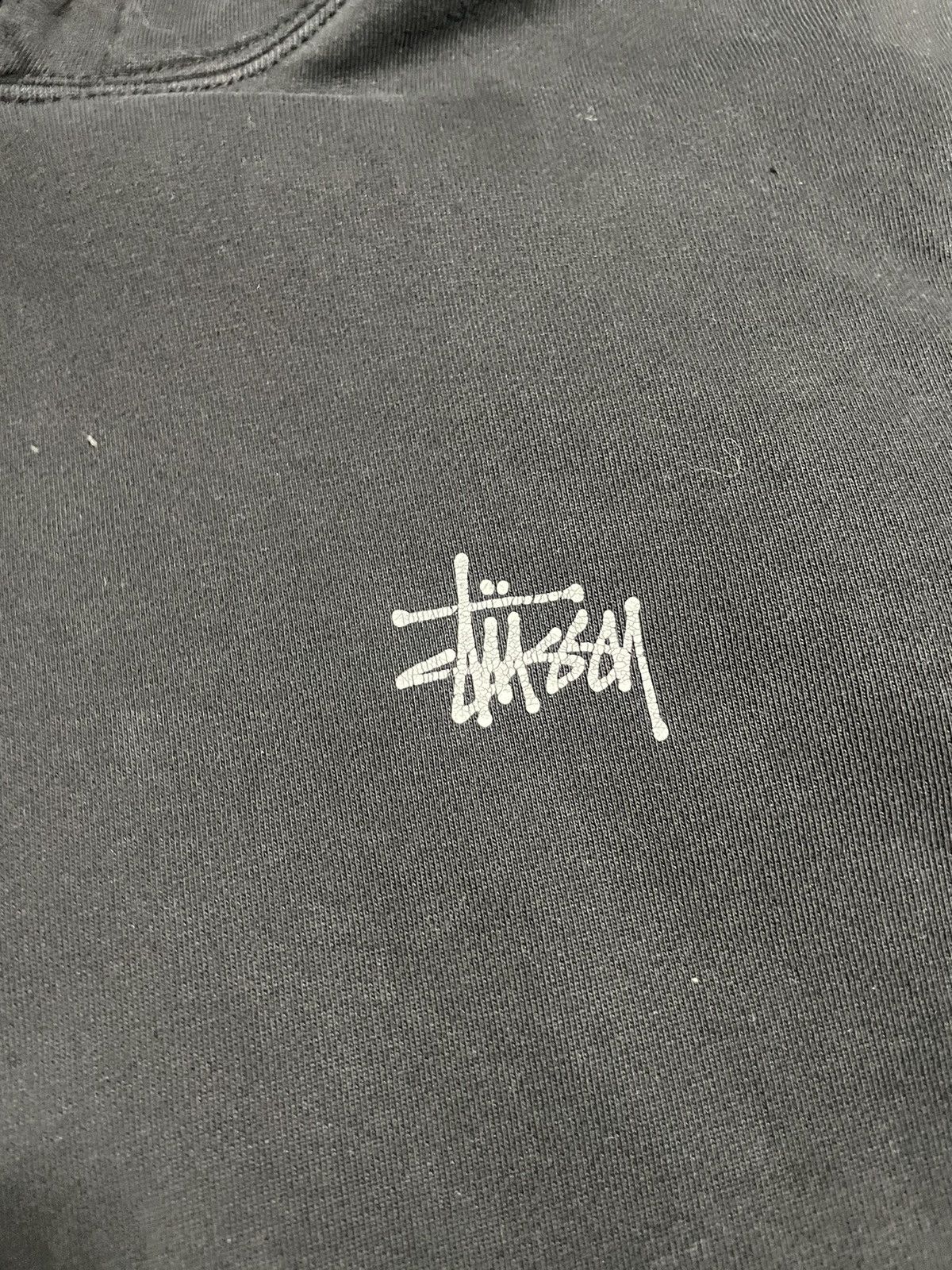Stussy STUSSY BASIC NAVY HOODIE Size US M / EU 48-50 / 2 - 2 Thumbnail