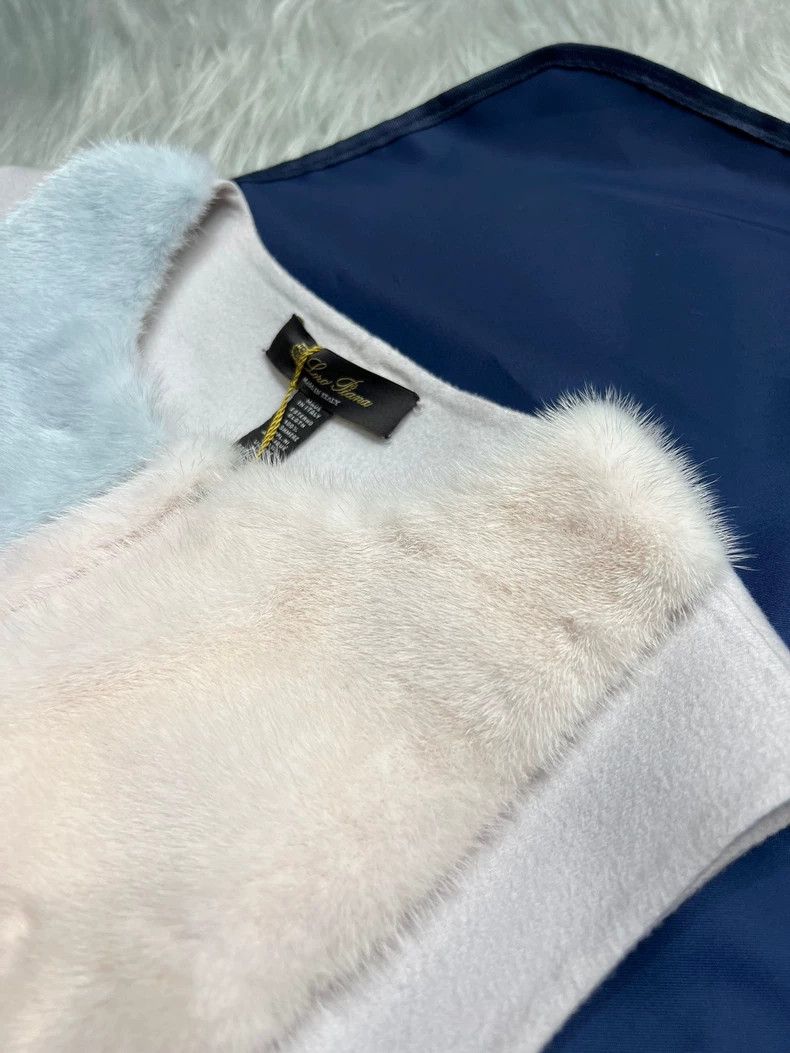 Loro Piana LORO PIANA Baby Cashmere Mandarin Duck Water貂 Cashmere Fur Size M / US 6-8 / IT 42-44 - 3 Thumbnail