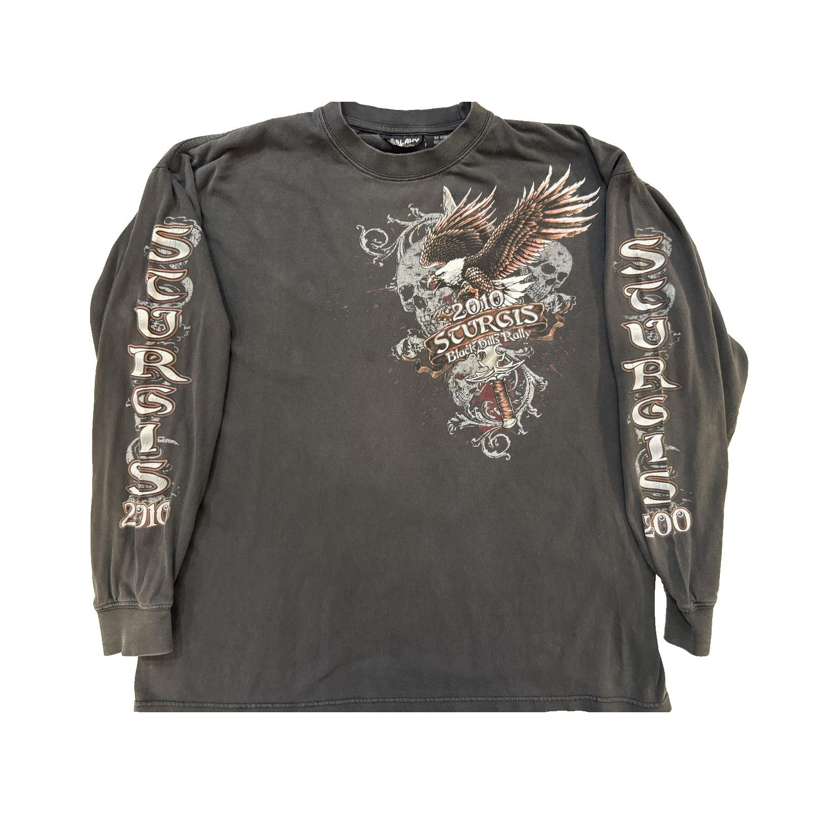 & Other Stories Sturgis Black Hills Rally Shirt Mens LG Long Sleeve 2010 Size US L / EU 52-54 / 3 - 1 Thumbnail