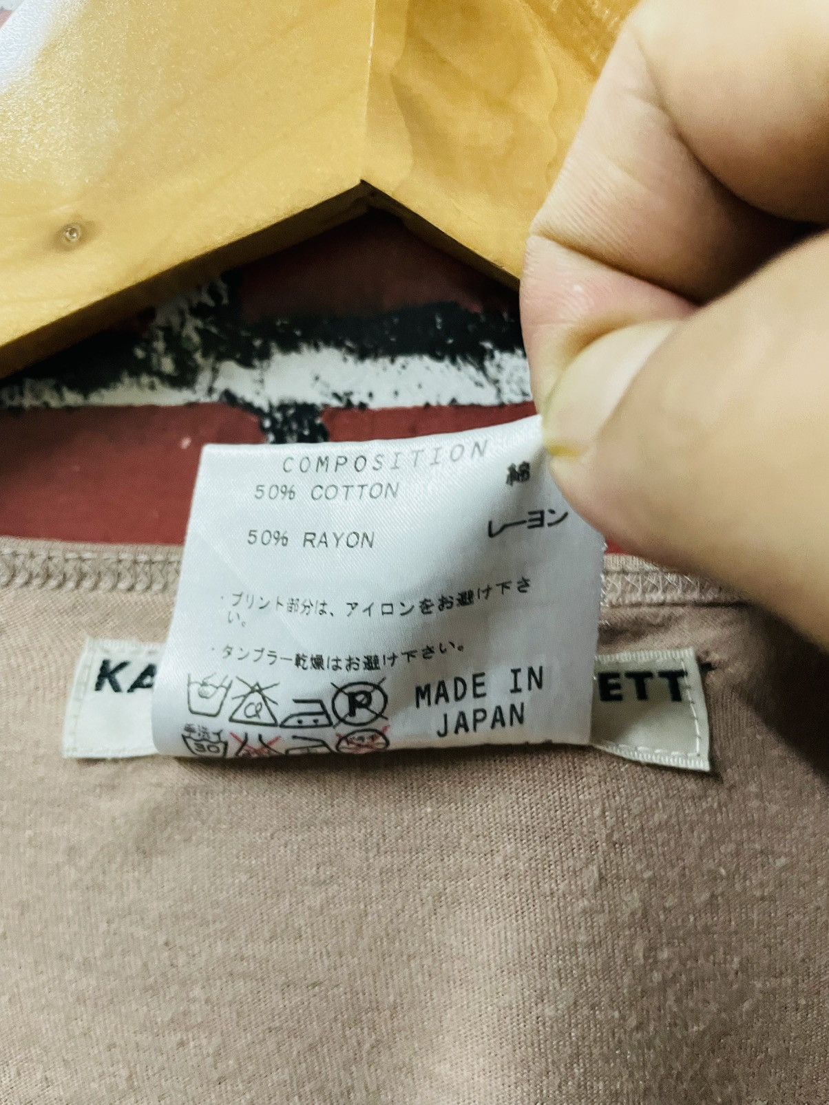 Designer × Japanese Brand × Katharine Hamnett London KATHARINE HAMNETT LONDON CUT & SEWN Size L / US 10 / IT 46 - 6 Thumbnail