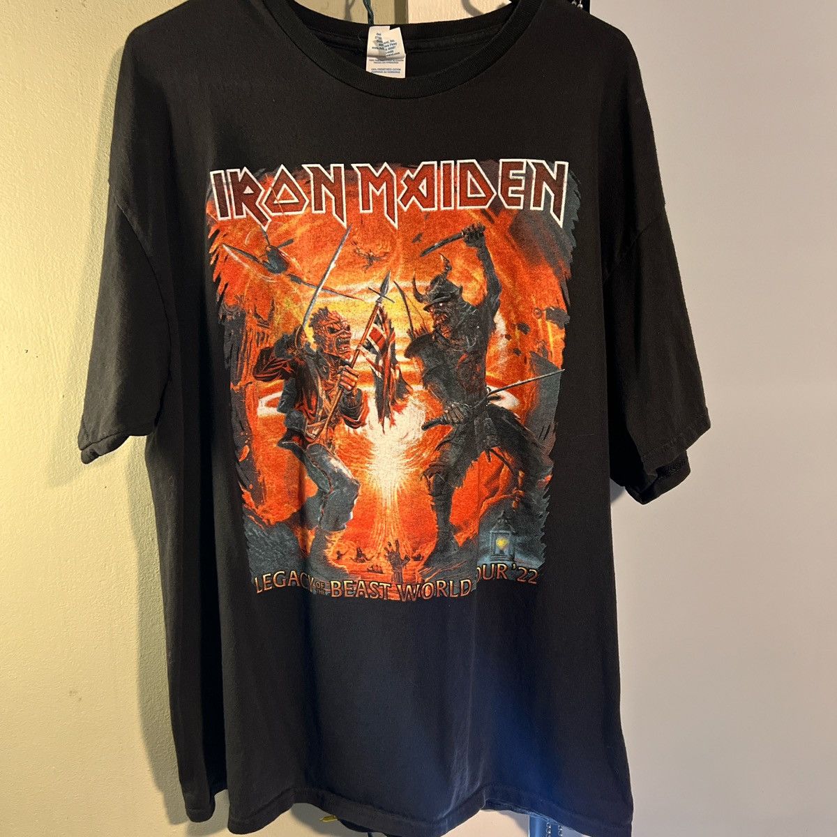 Iron Maiden Iron Maiden Legacy of the Beast World Tour Tee 2022 Size US XL / EU 56 / 4 - 1 Thumbnail
