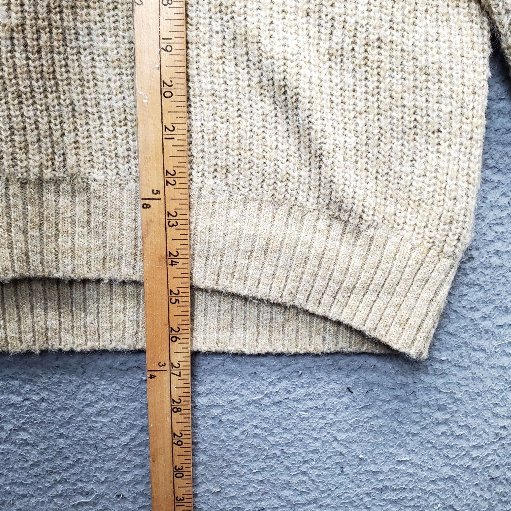 Old Navy Old Navy Sweater Women's L Brown Knitted Stretch Long Sleeve Crew Neck Pullover Size L / US 10 / IT 46 - 3 Thumbnail