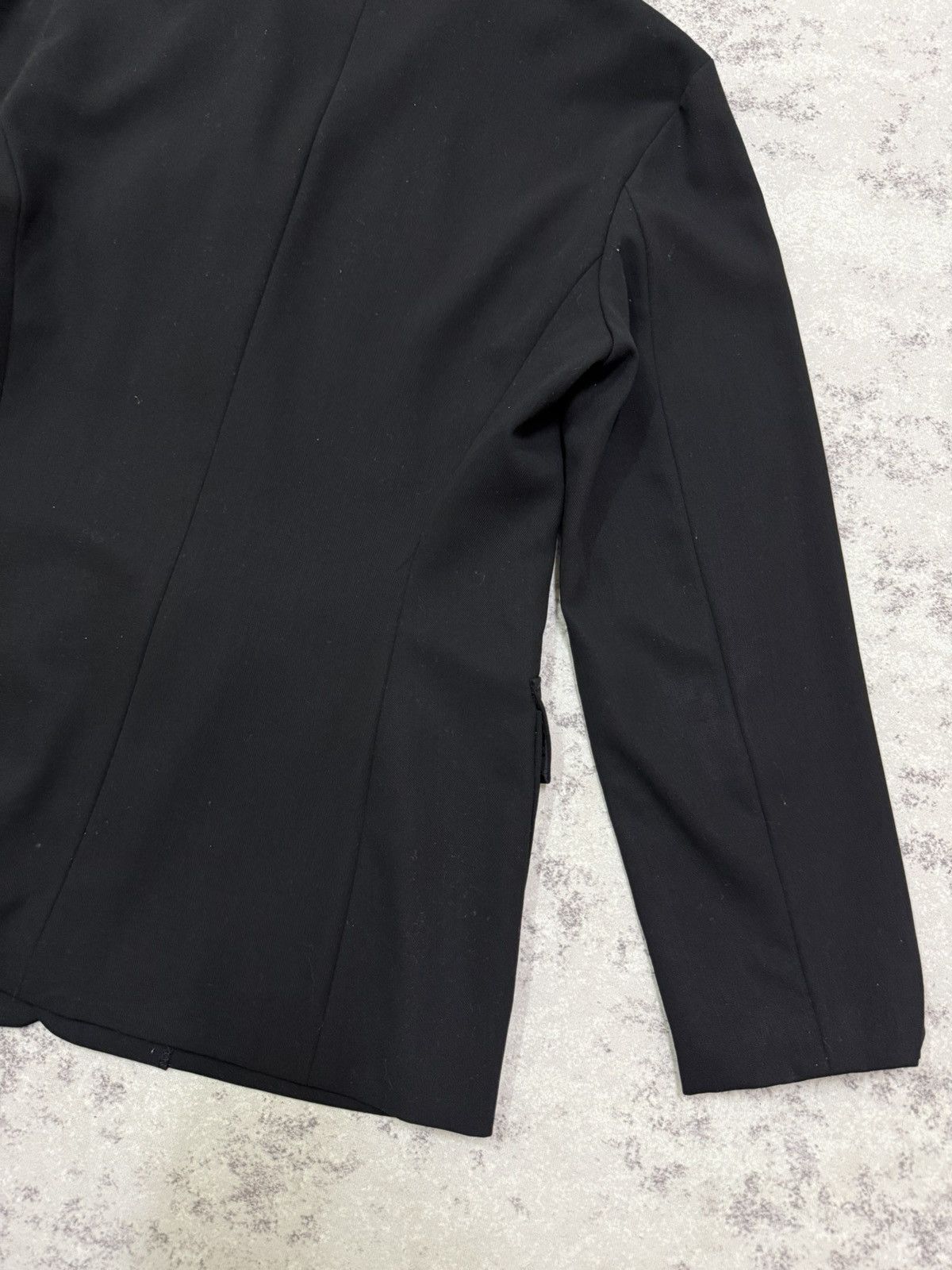 Yohji Yamamoto Yohji Yamamoto Workshop Flap Pocket Black Button Up Jacket Size US S / EU 44-46 / 1 - 13 Thumbnail