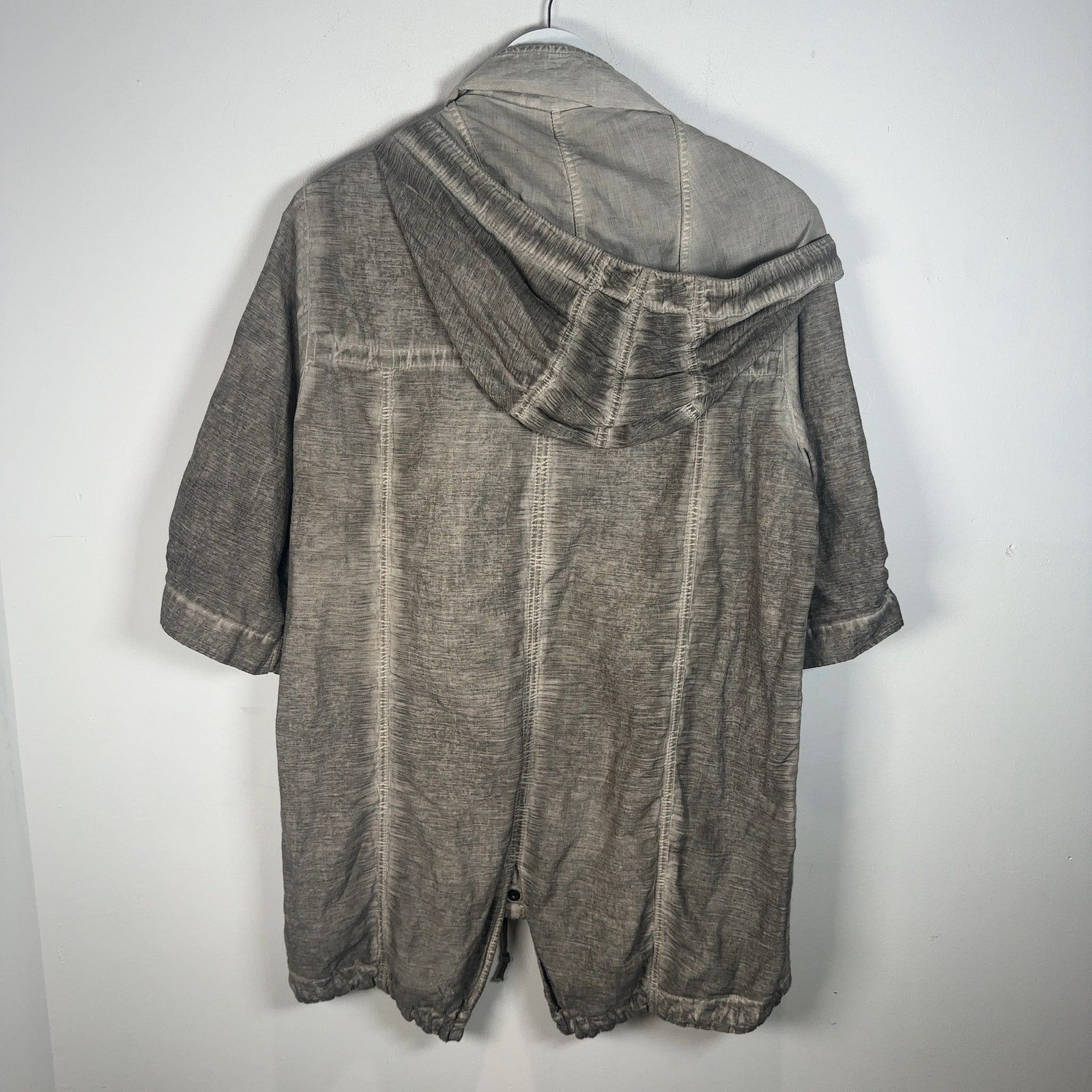 Helmut Lang Helmut Lang Short Sleeve Hoodie Size US M / EU 48-50 / 2 - 7 Thumbnail