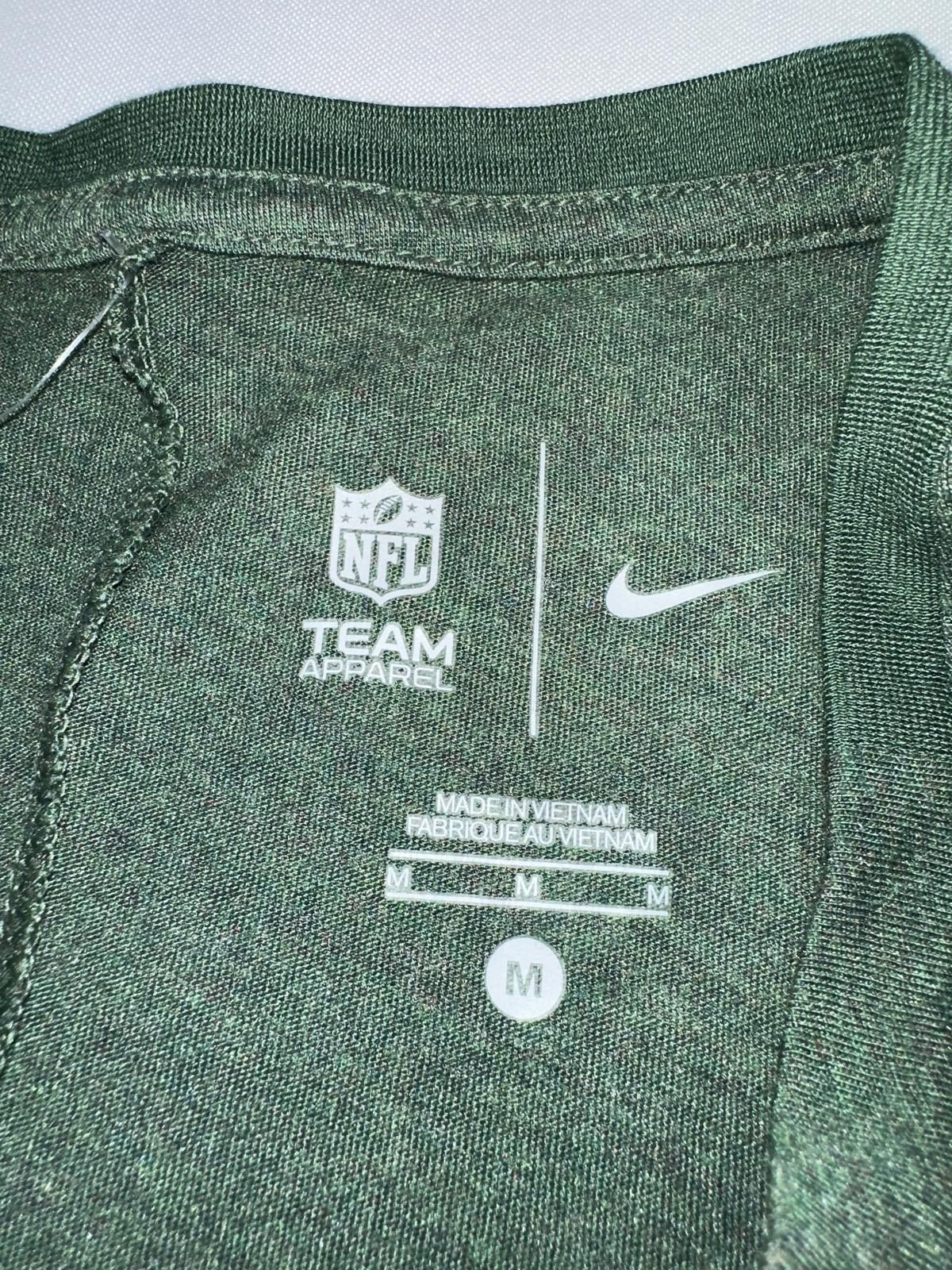 Nike Vintage Nike Women’s NFL New York Jets Fan V-Neck Green T-Shirt Size M / US 6-8 / IT 42-44 - 4 Thumbnail