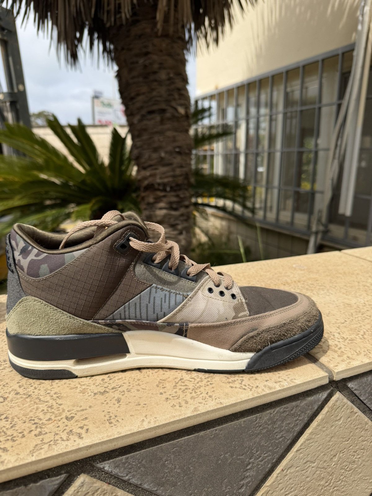 Nike Nike Air Jordan 3 Retro Patchwork Camo Shoes Sneakers Size US 11.5 / EU 44-45 - 5 Thumbnail