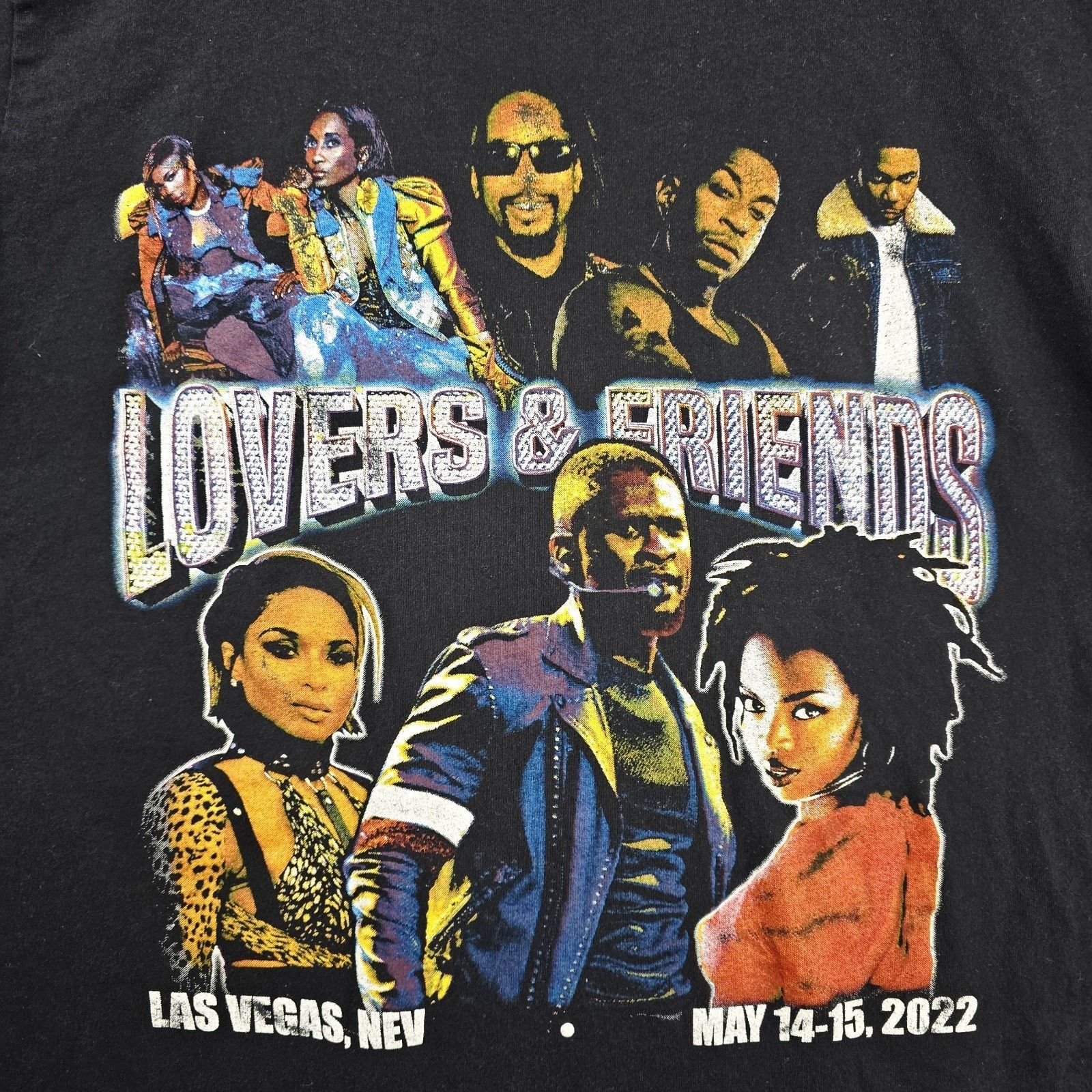 Other Lovers & Friends Las Vegas Shirt XL Usher Lauryn Hill TLC Size US XL / EU 56 / 4 - 2 Thumbnail