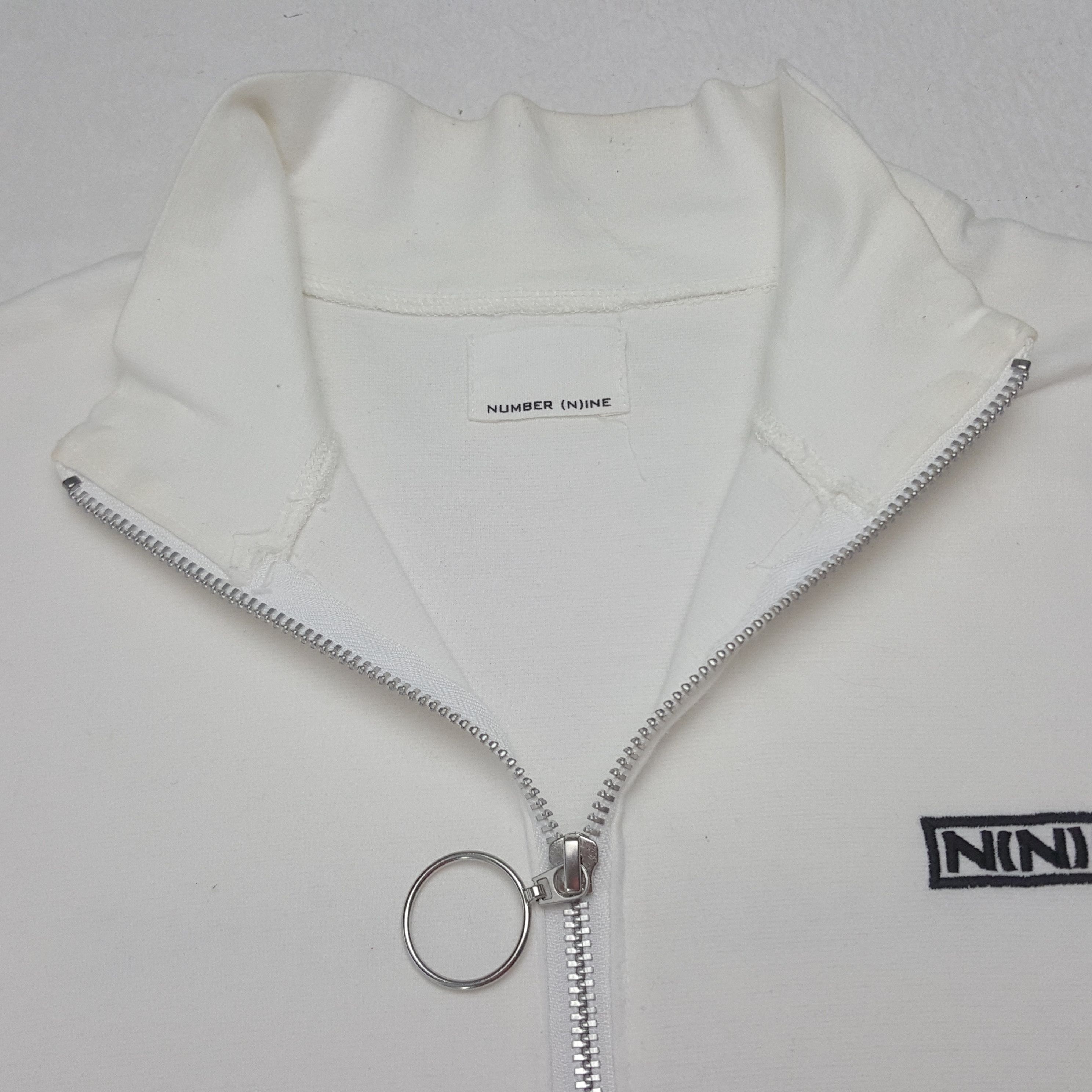 Japanese Brand × Number (N)ine × Vintage Vintage Number (N)ine Japanese Brand Half Zipper Tshirt Size US XL / EU 56 / 4 - 4 Thumbnail